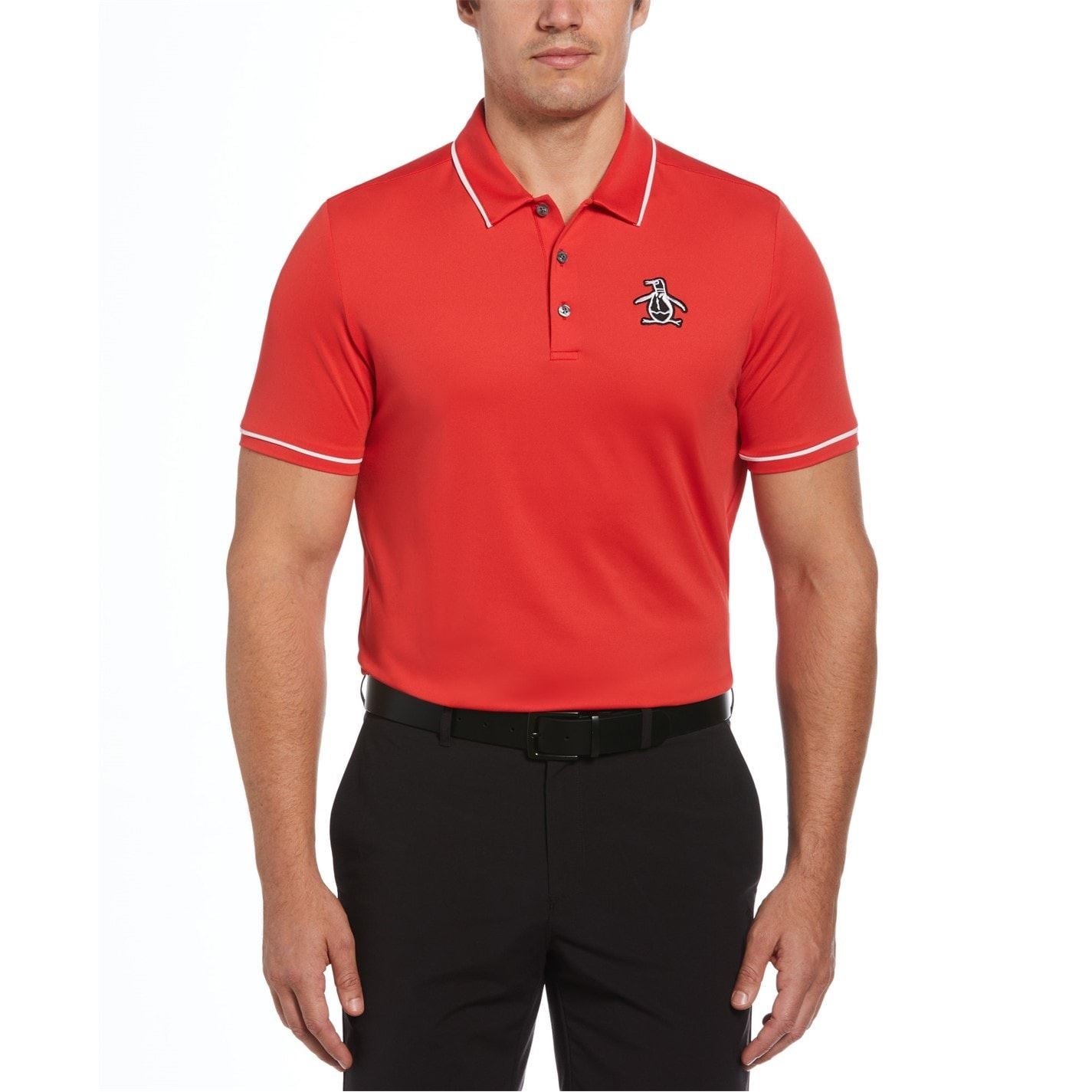 Original Penguin Golf Penguin Heritage Regular Fit Polo Shirt