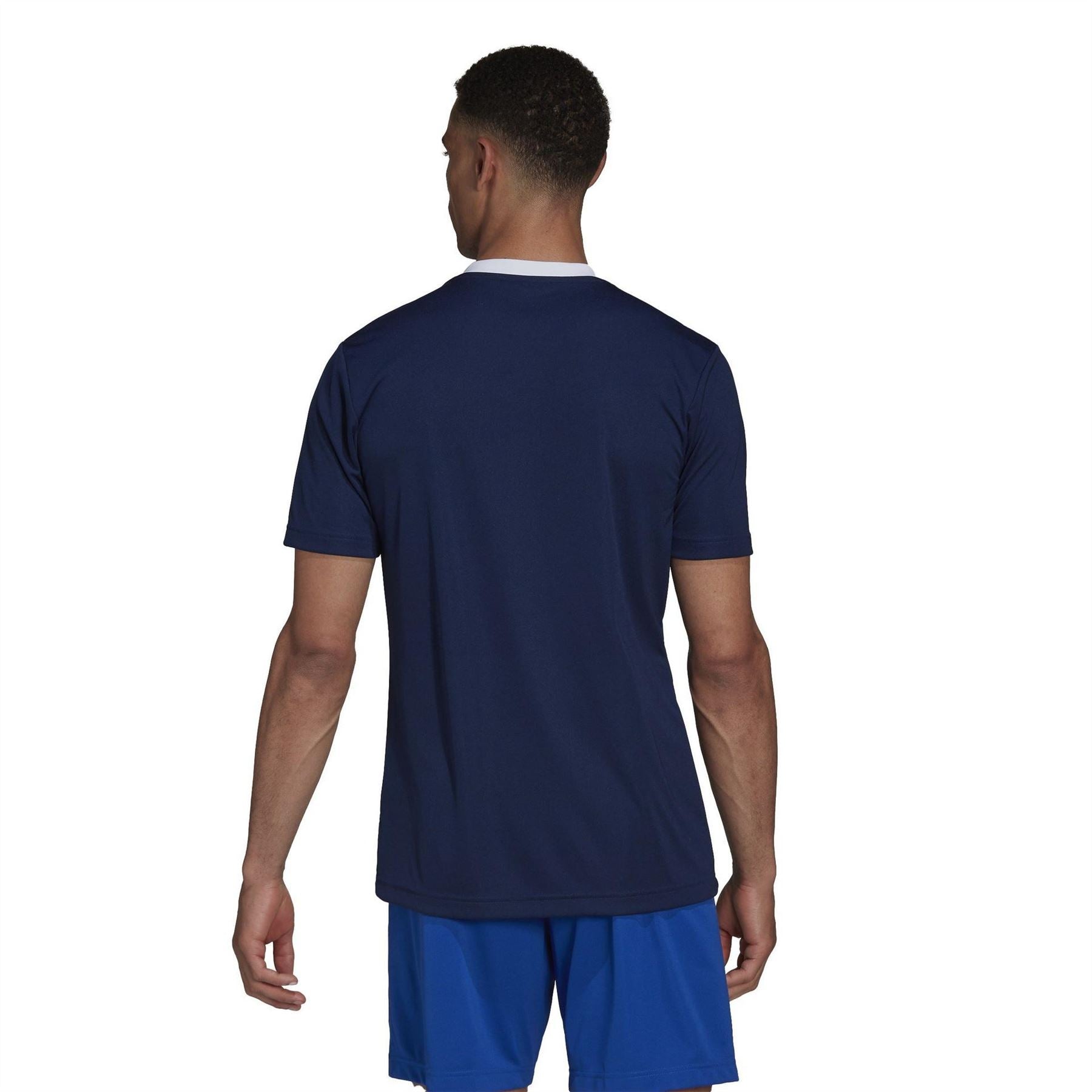 adidas Mens Entrada 22 Short Sleeve Jersey Top