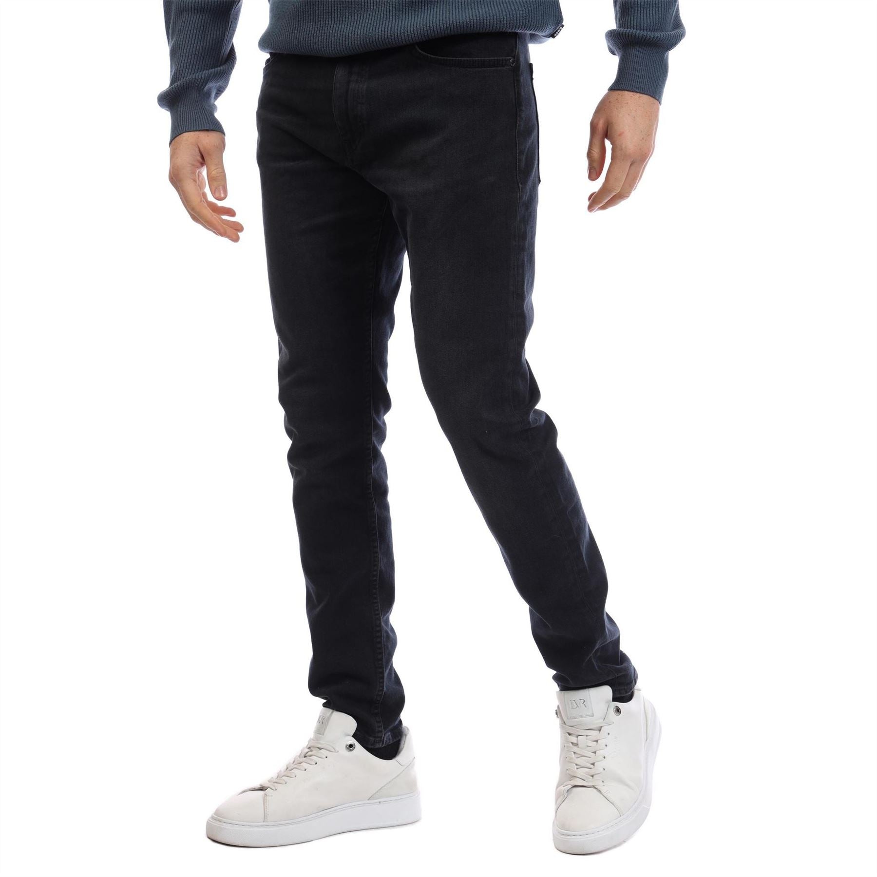 Boss Taber Dark Wash Slim Five Pocket Pants