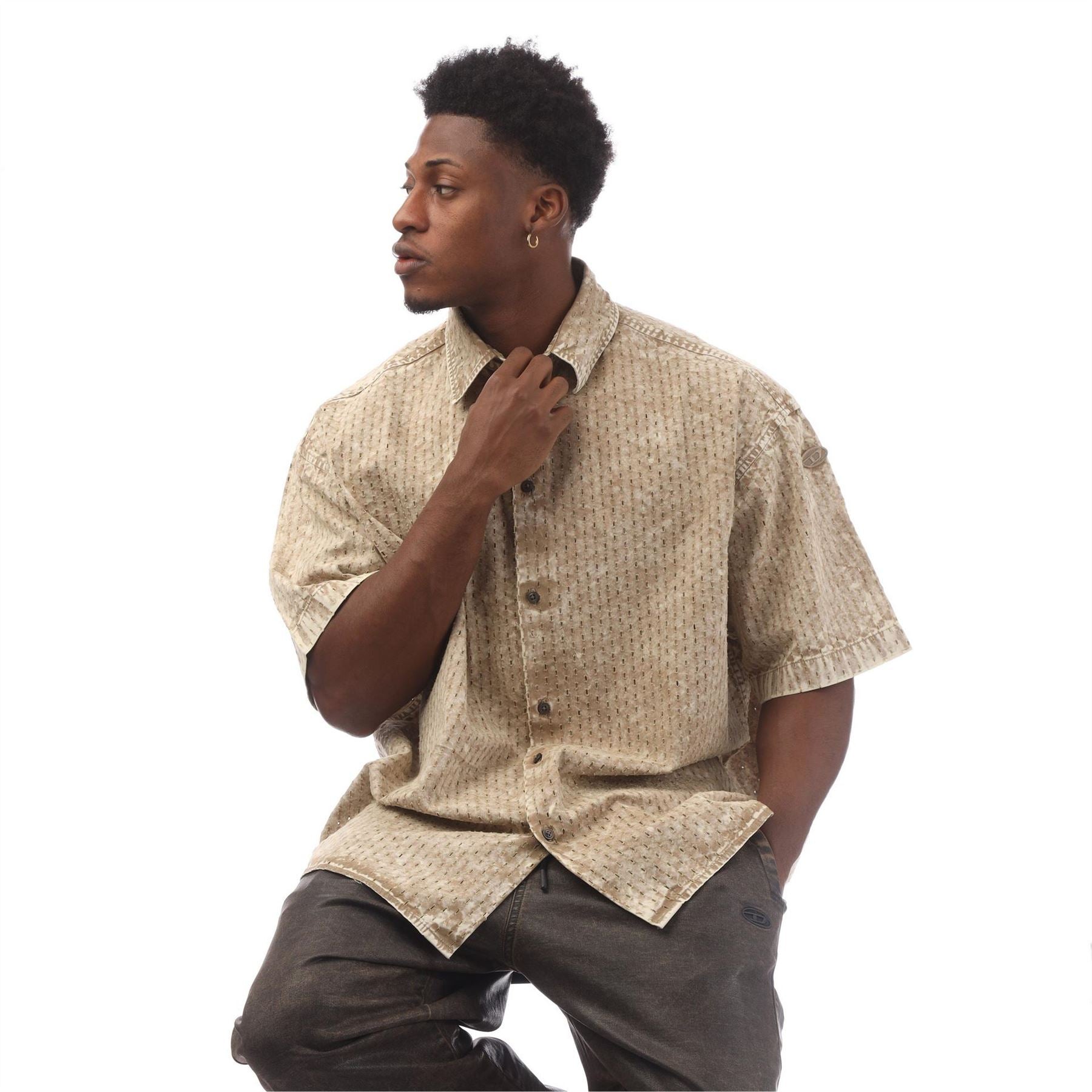 Diesel Regular Fit Short Sleeve Shirt