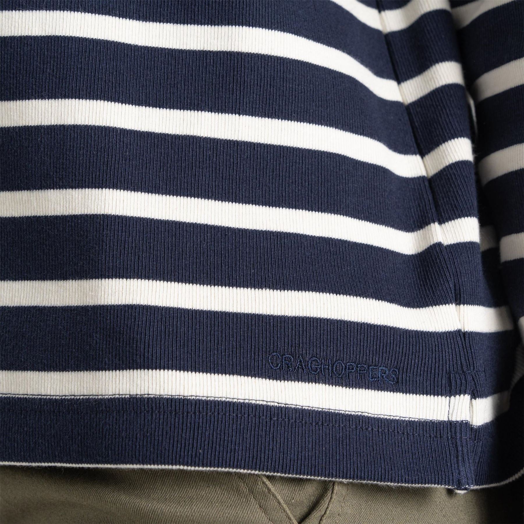 Craghoppers Sinead Boat Neck Long Sleeve Drop Shoulder Jersey Top