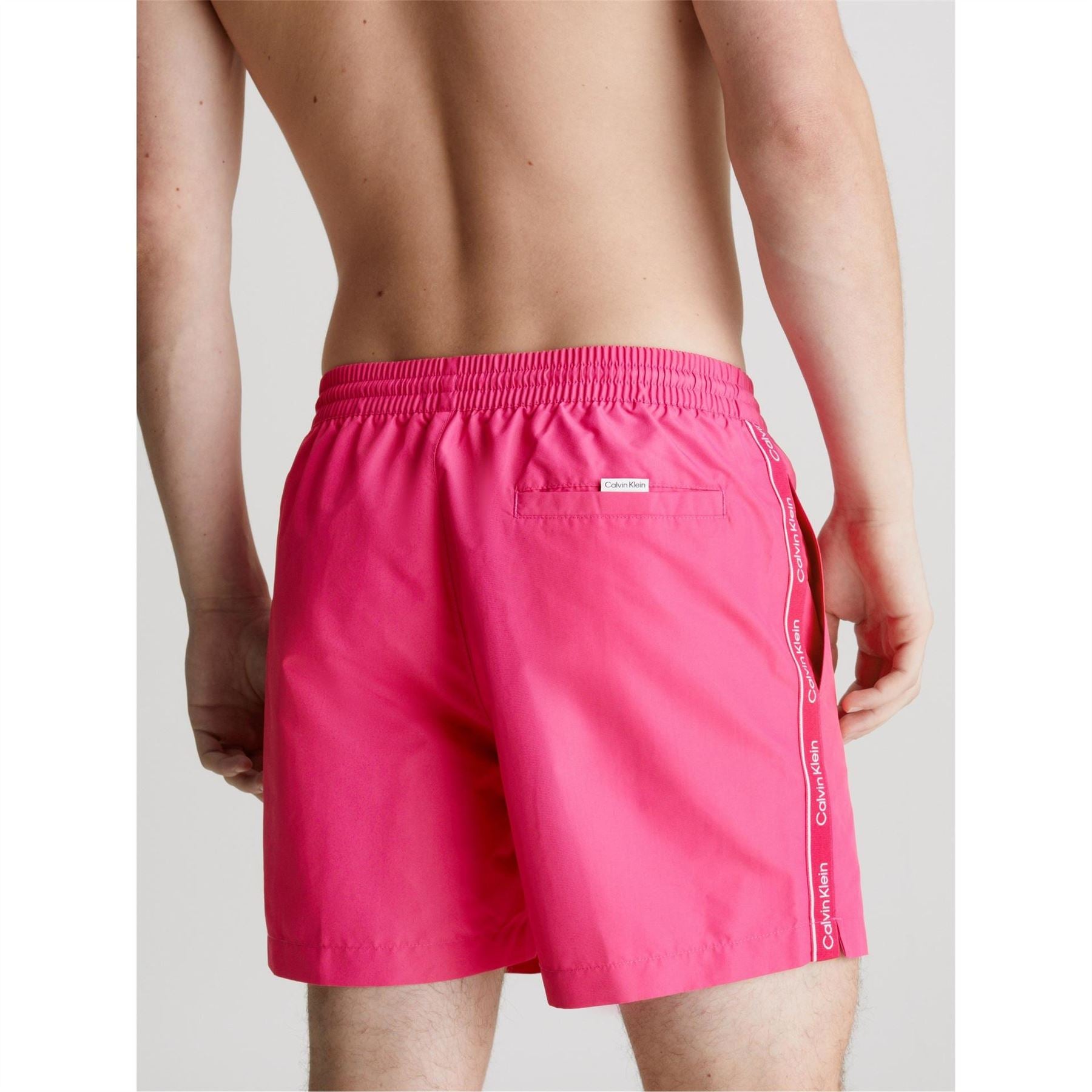 Calvin Klein Mens Tape Swim Shorts