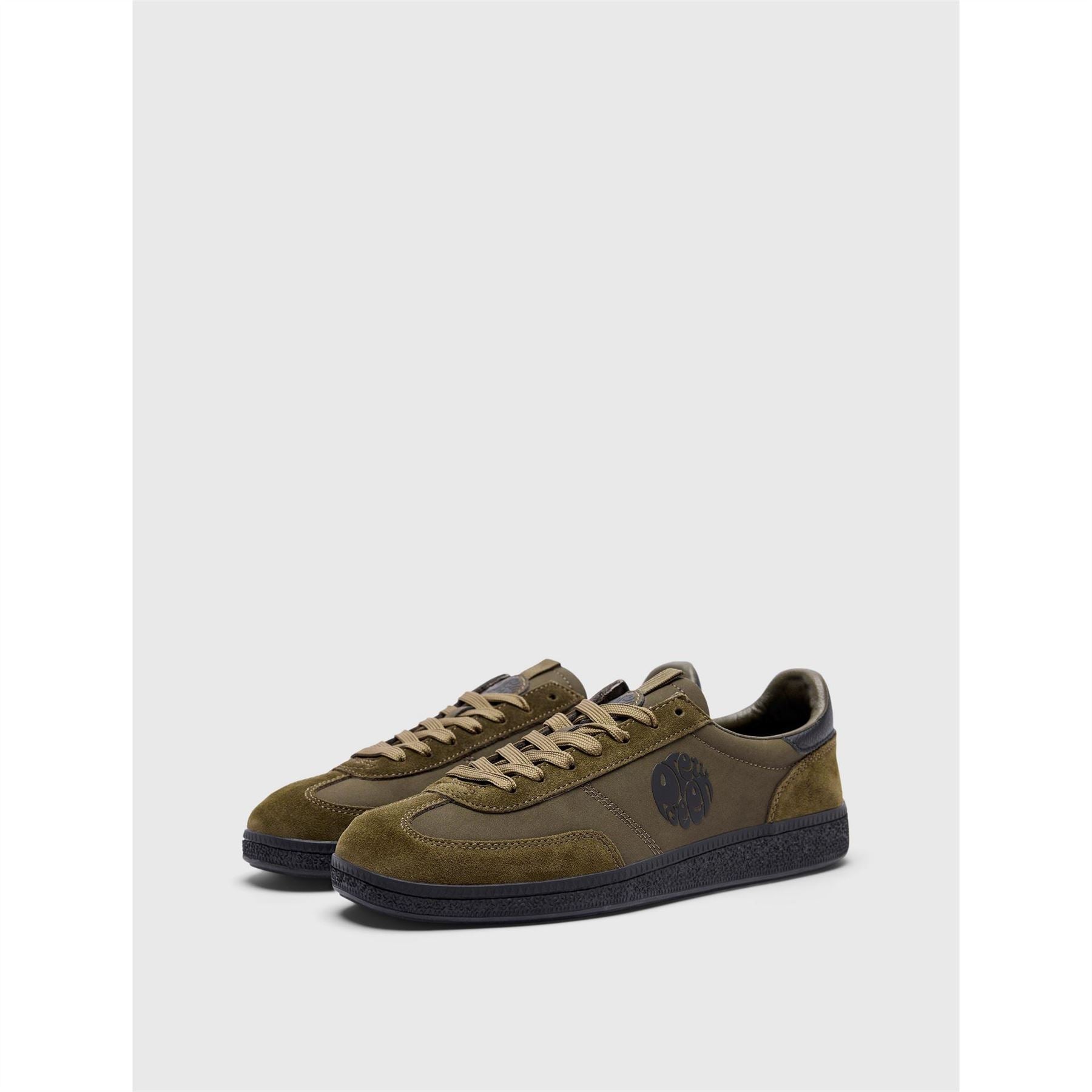 Pretty Green Ramblas G25 Sn63 Lace Up Low Top Sneakers