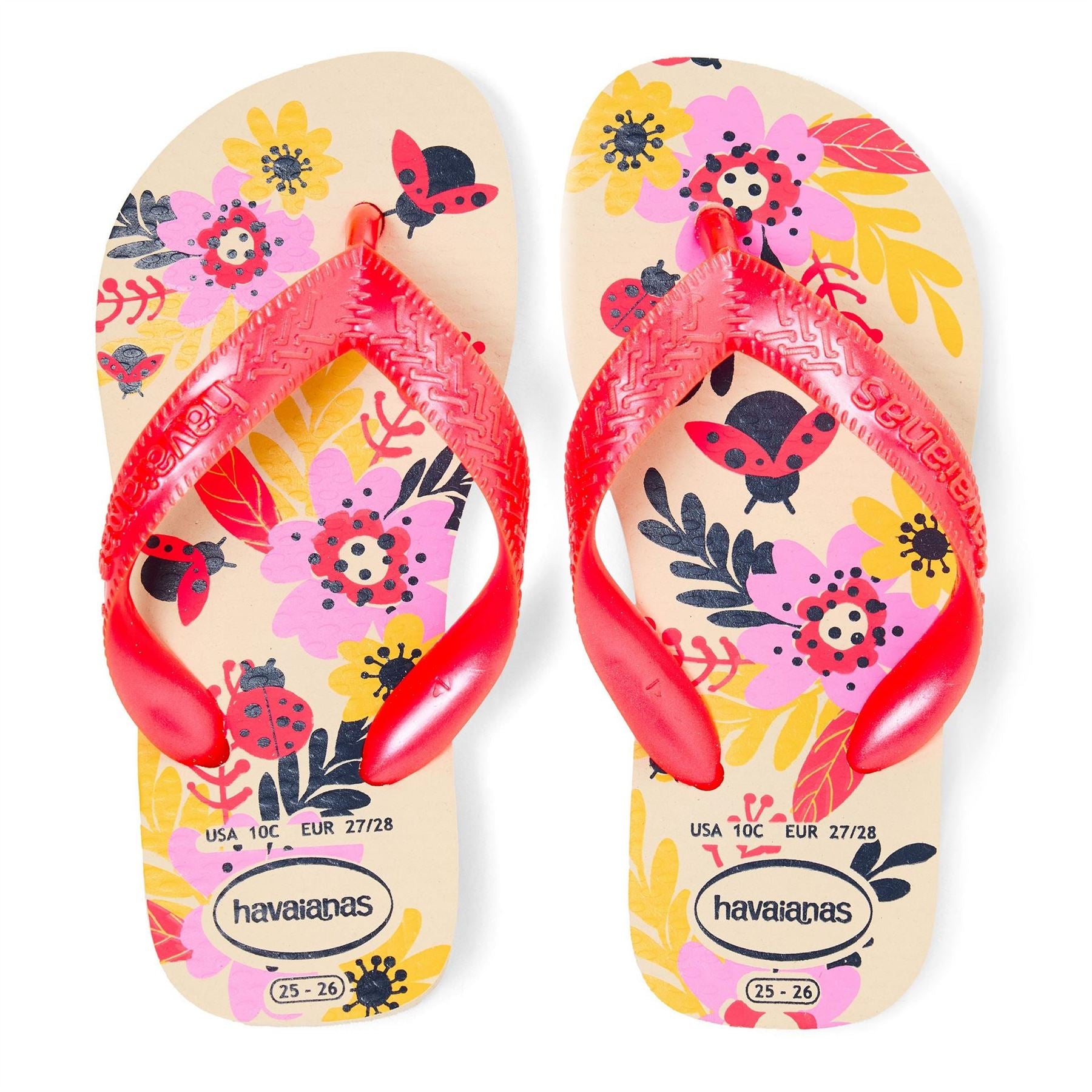 Havaianas Kids Flores Flip Flops