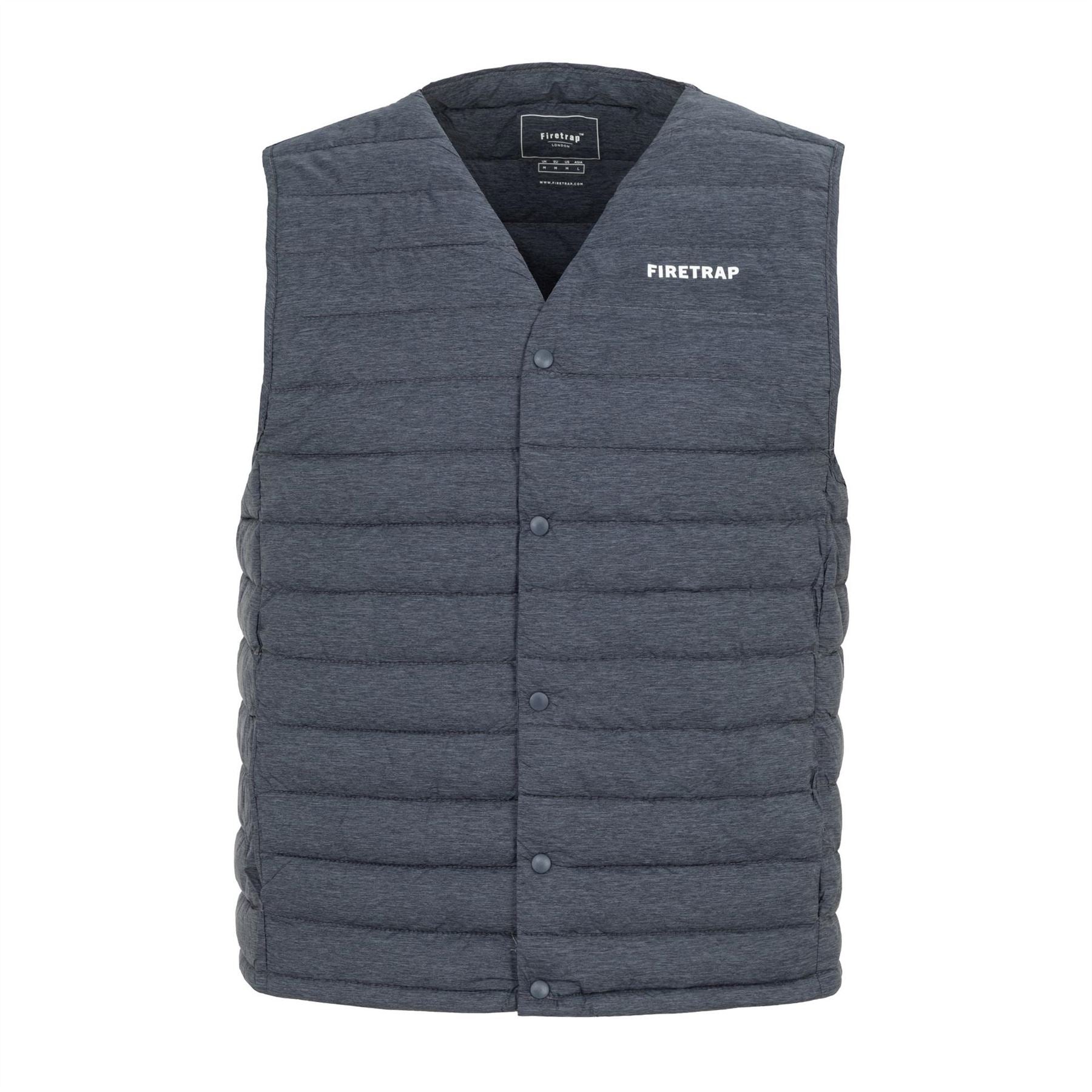 Firetrap Padded Sleeveless Gilet