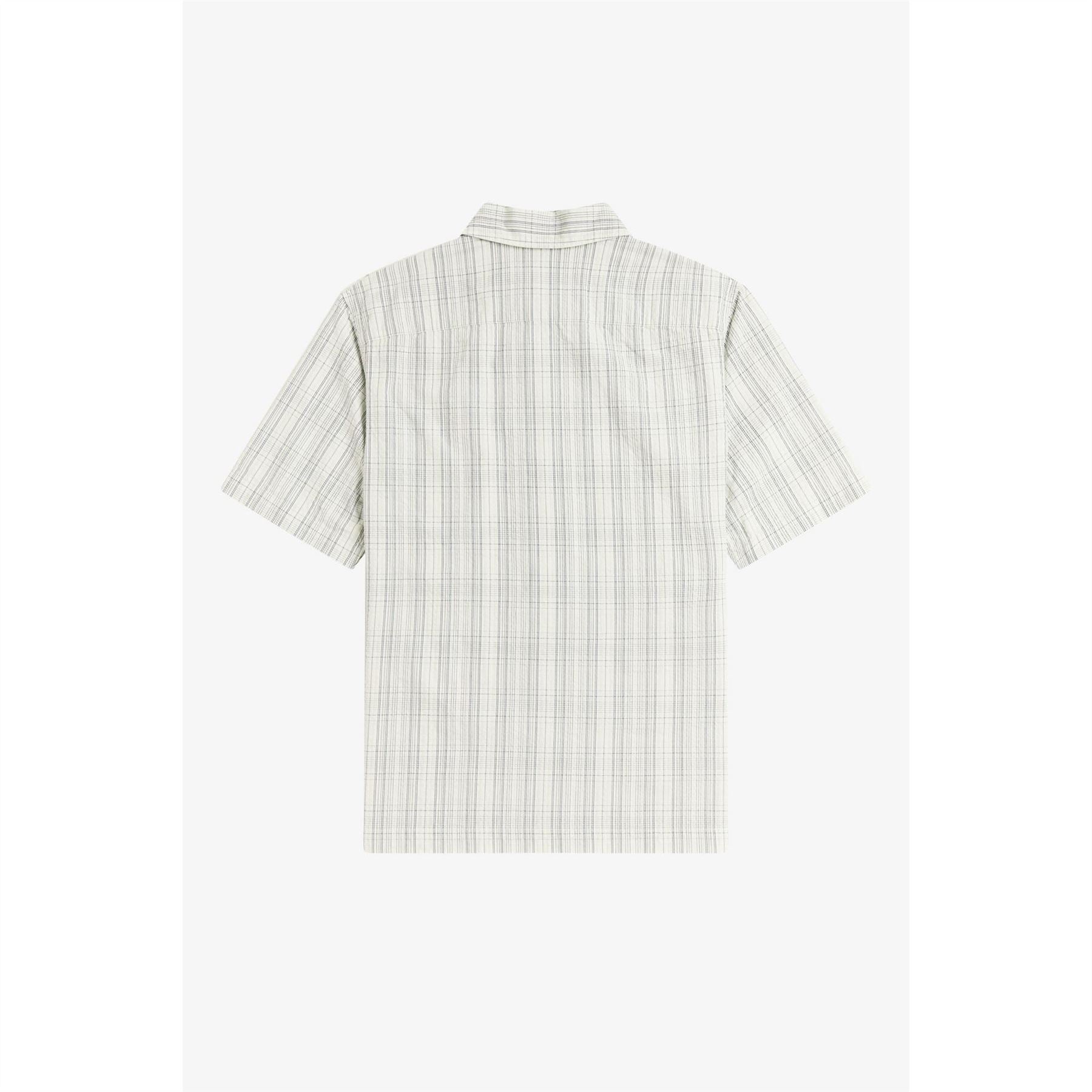 Fred Perry Patterned Short Sleeve Shirt