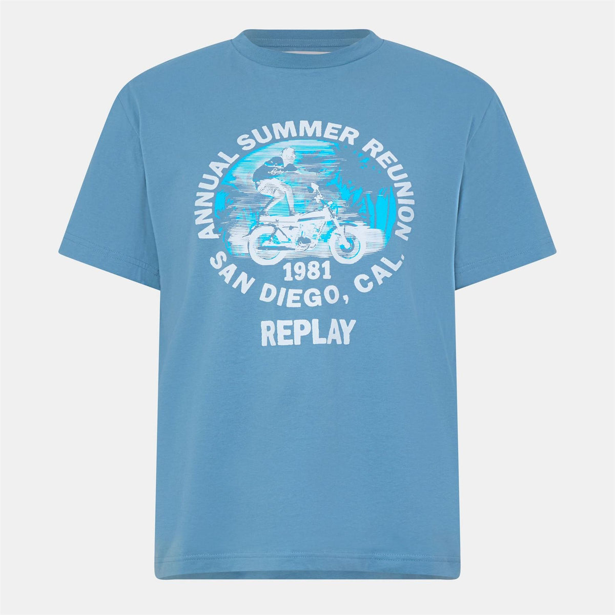 Replay Moto Tricks Regular Fit T-Shirt