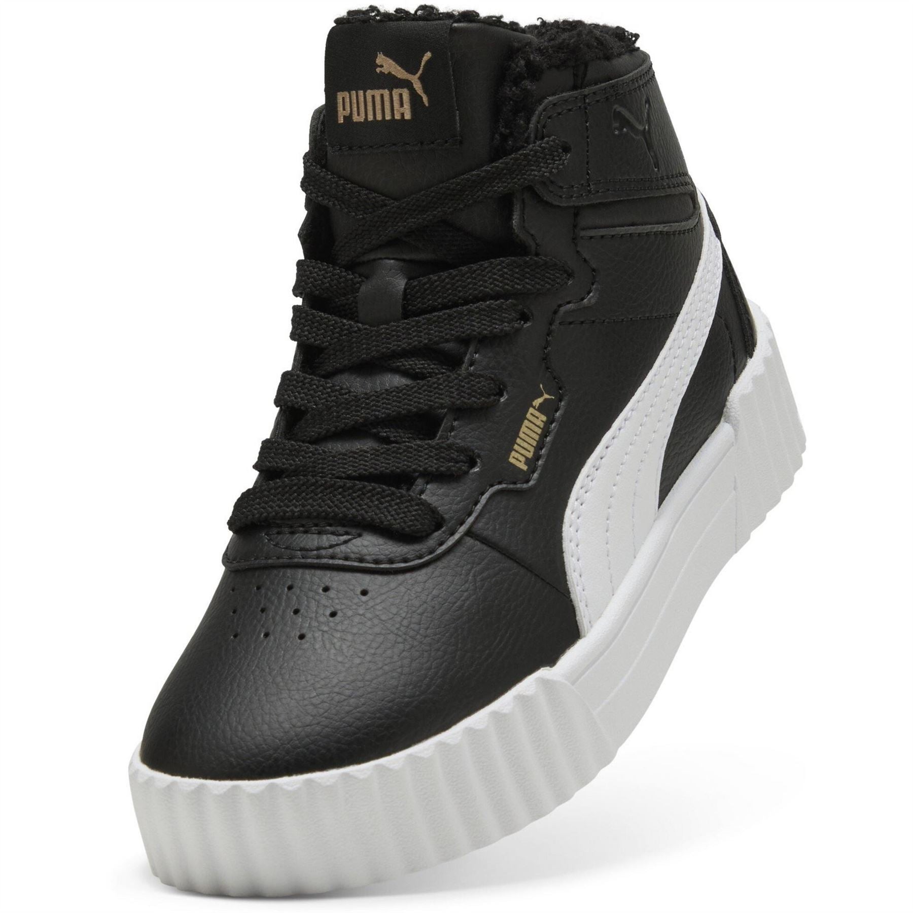 Puma Kids Carina 3.0 Mid High Top Trainers