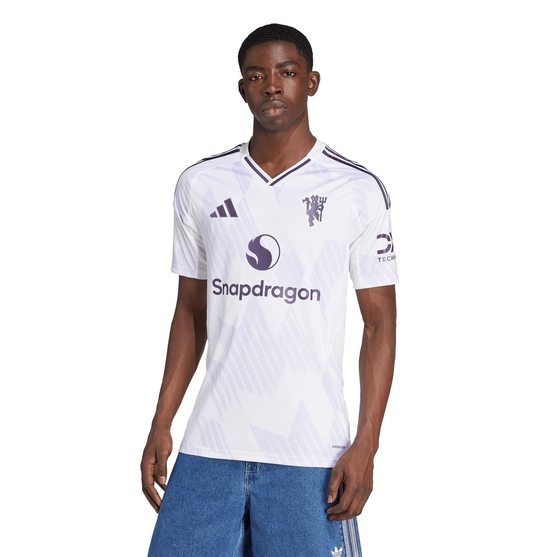 adidas Manchester United Away Football Shirt 2025 2026 Adults