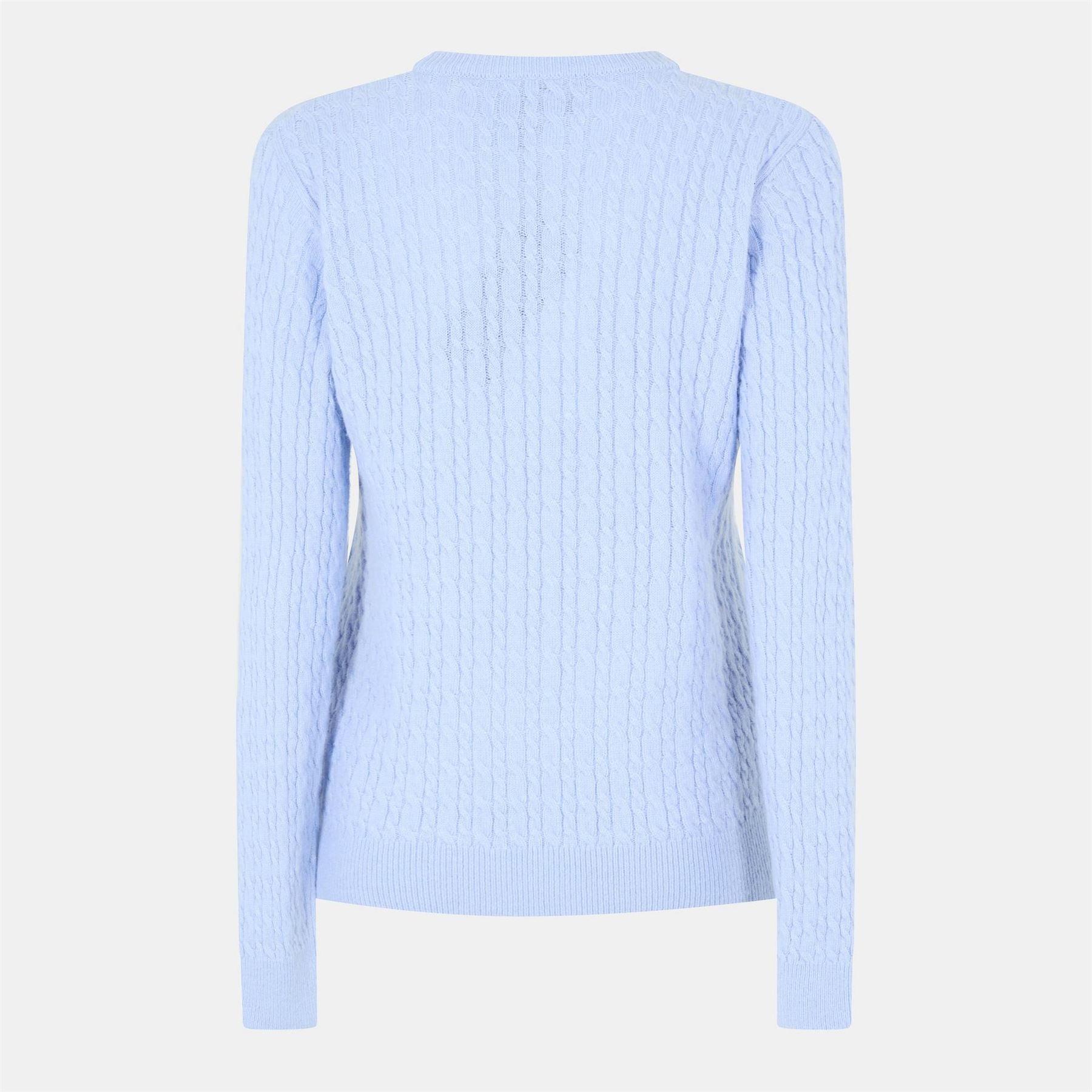 Jack Wills Womens Tinsbury Merino Wool Blend Cable Knitted Jumper