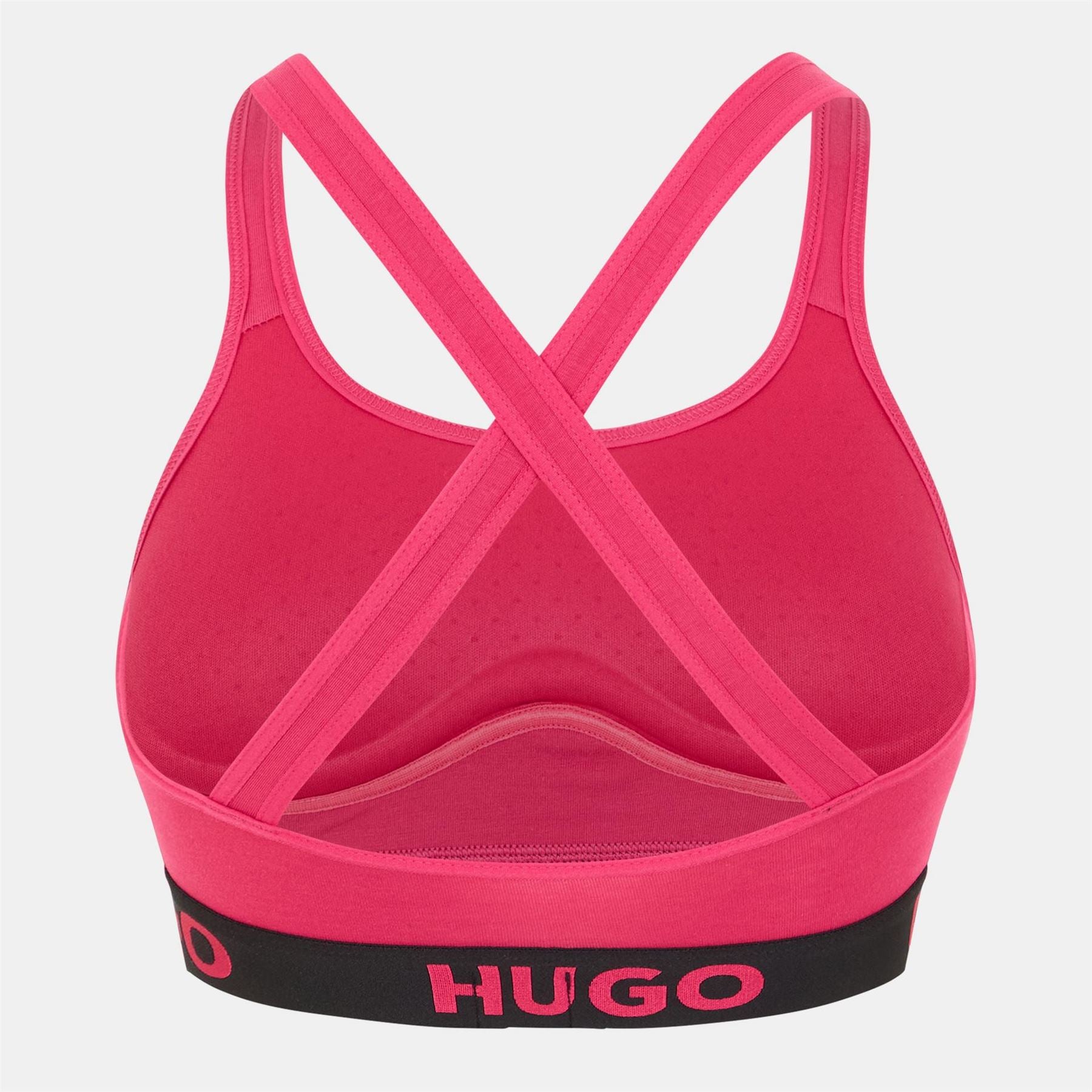 Hugo Padded Snug Fit Jersey Bralet Top