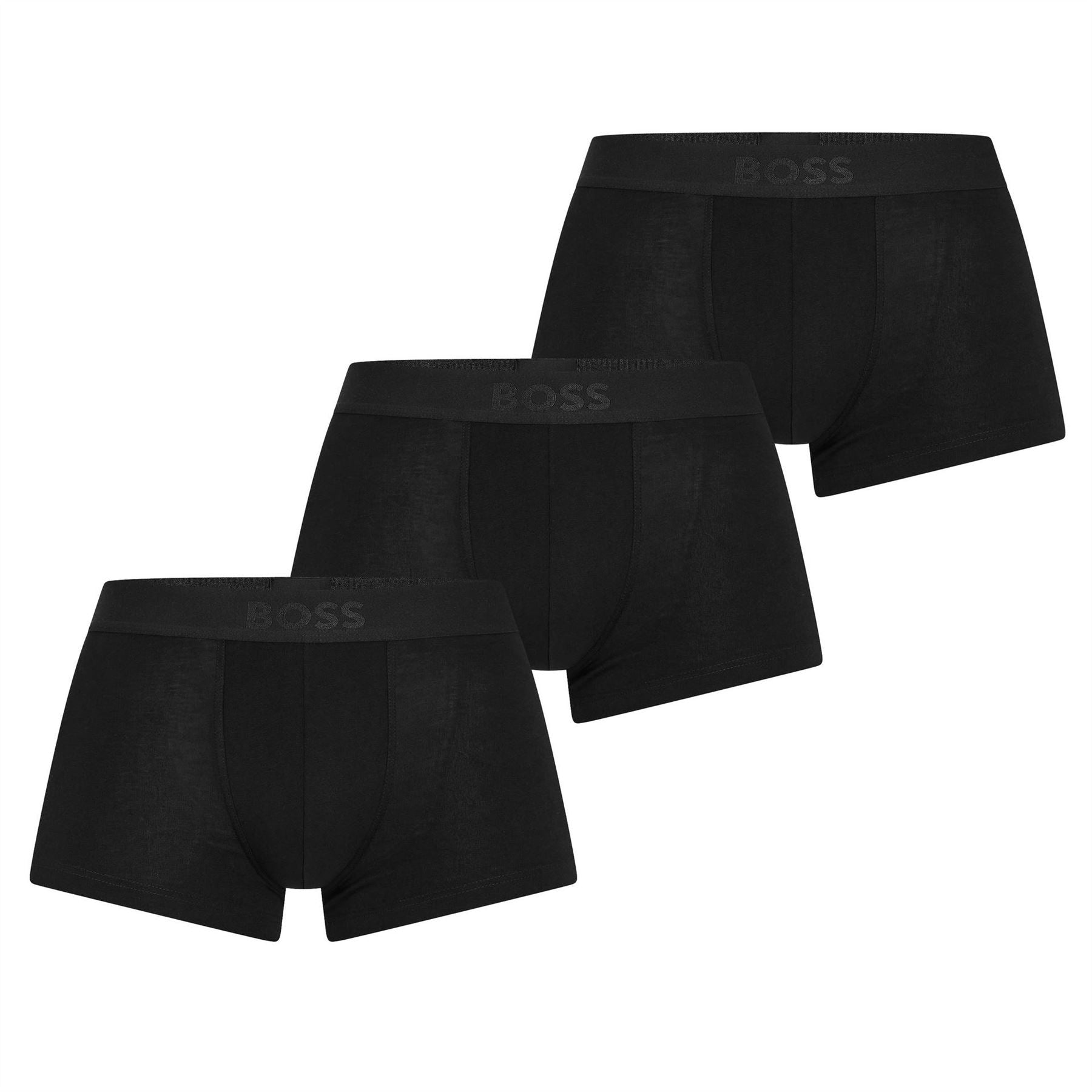 Boss Pack Of Logo Waistband Boxer Briefs