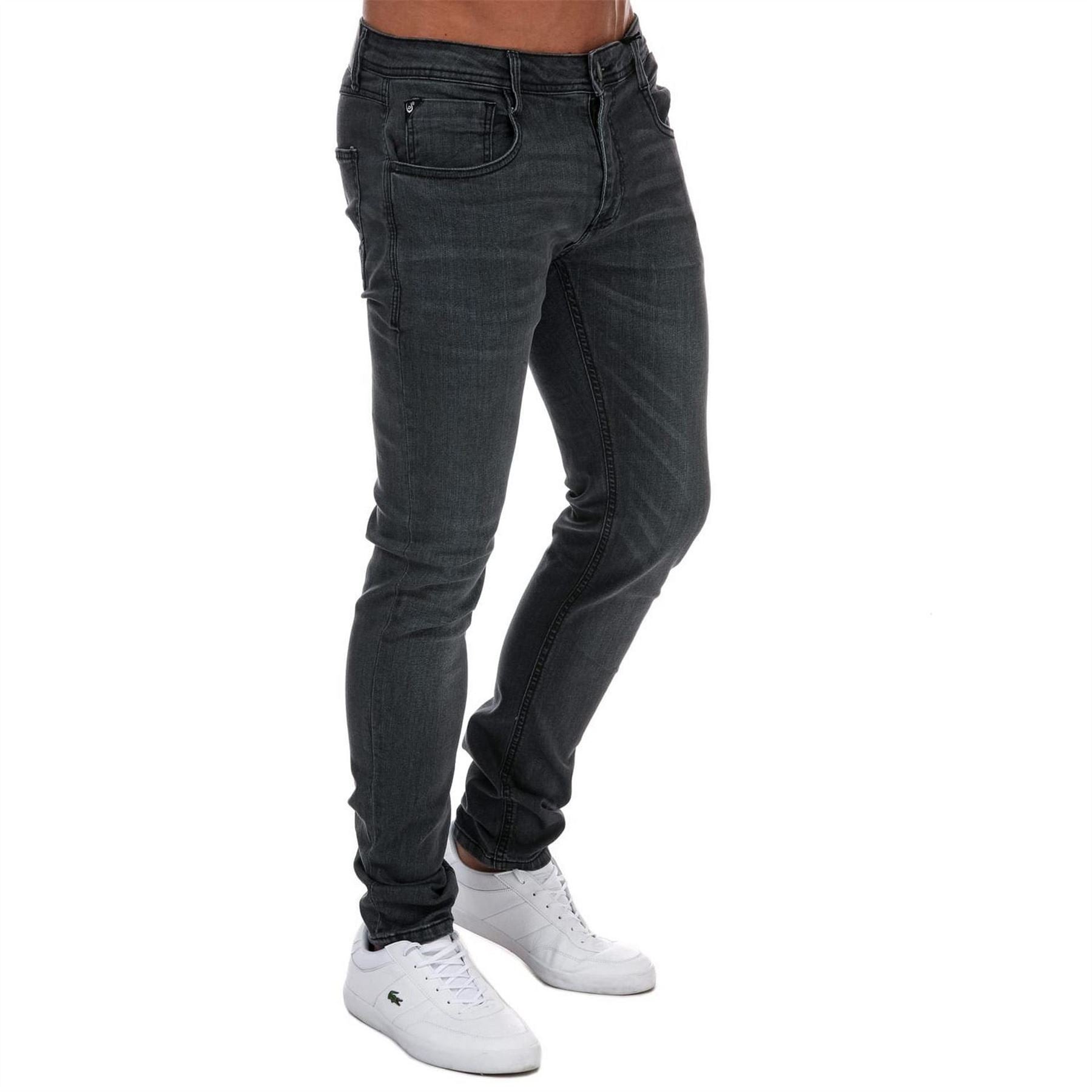 Duck and Cover Maylead Grey Wash Slim Fit Jean