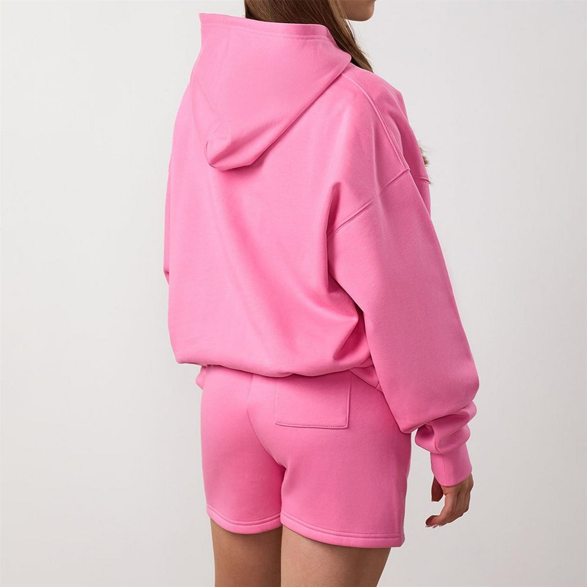 Gym King King Junior 365 Relaxed Fit Hood   Carnation Pink