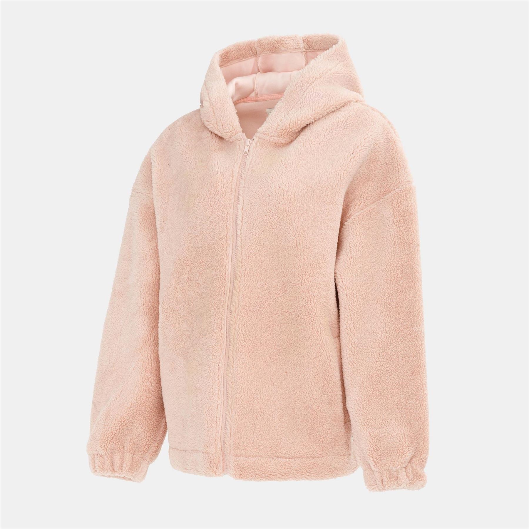 SoulCal Cal Sherpa Hooded Jacket Ladies