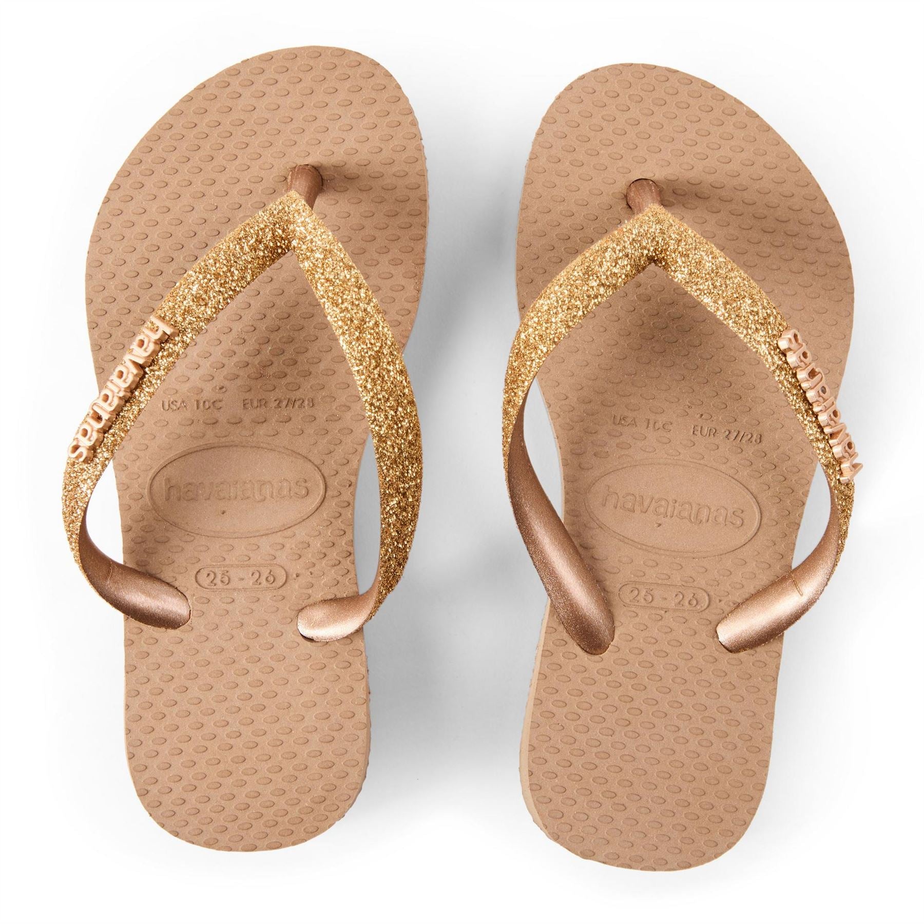 Havaianas Kids Slim Shiny Ballet Rose Flip Flops