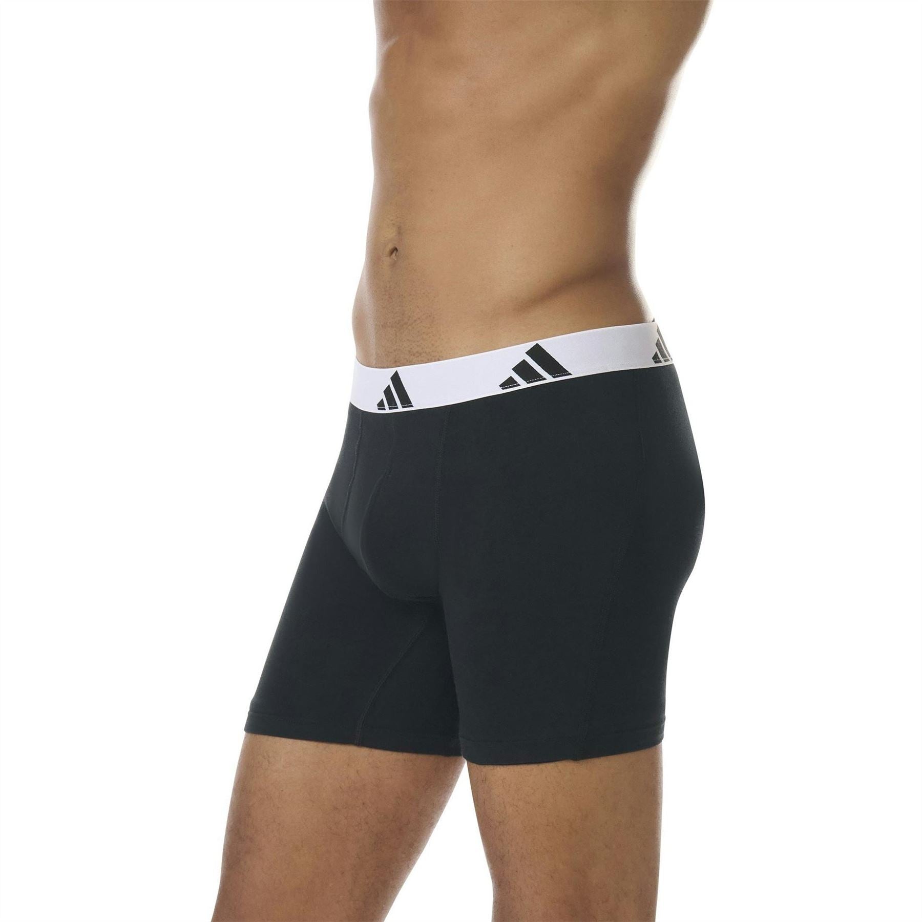 adidas Flex Cotton Boxer Brief (3pk)