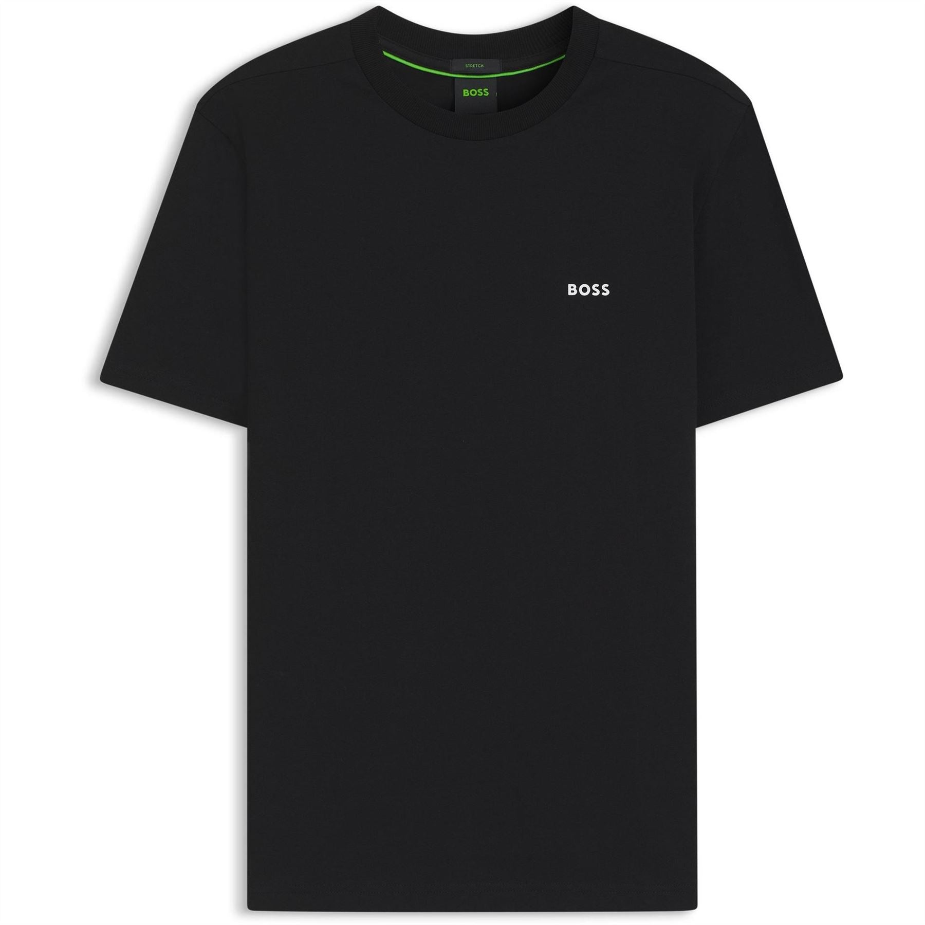 Boss BOSS GREEN T Shirt with Logo Design Stretch Cotton