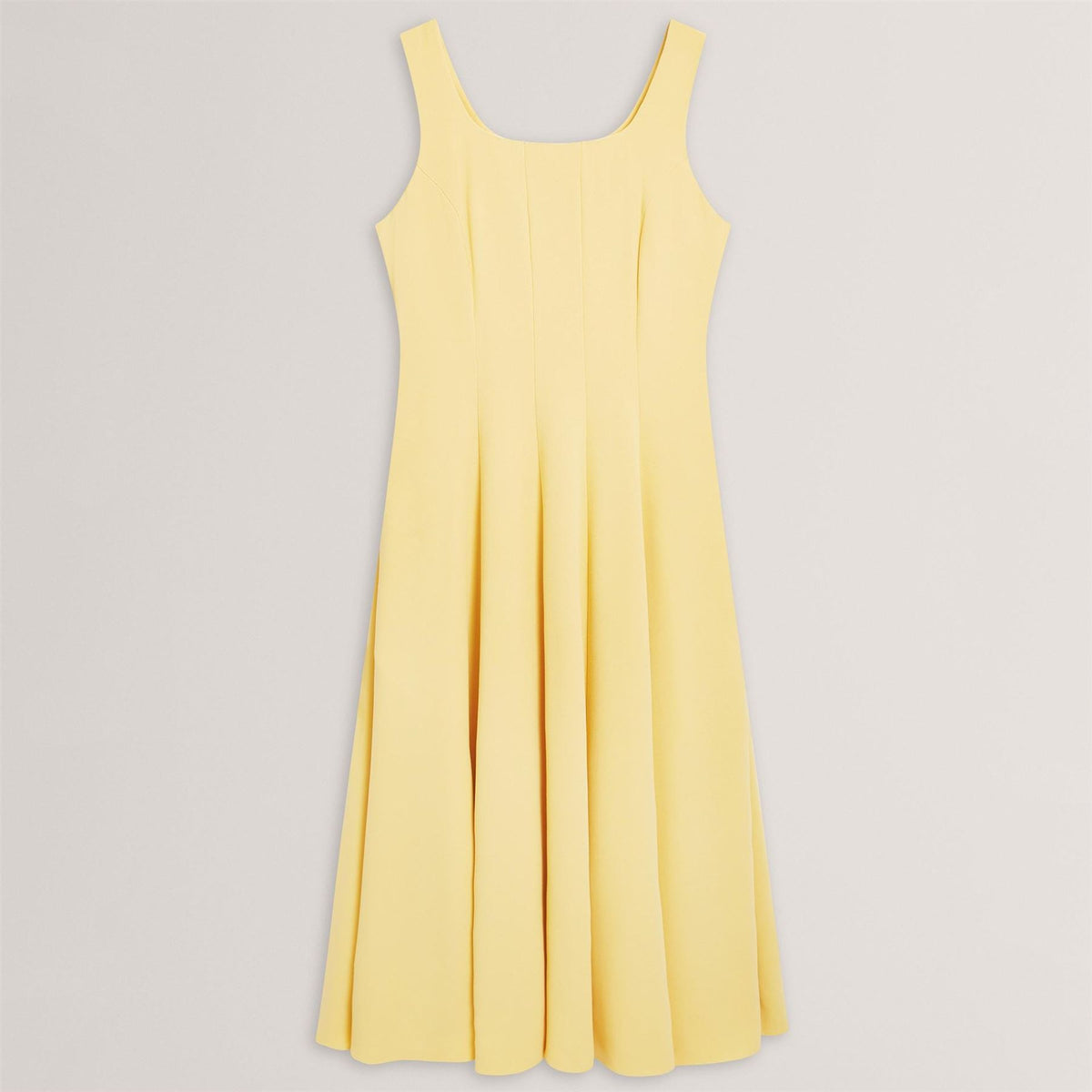 Ted Baker Baker Panelled Scoop Neck Sleeveless Midi Dress
