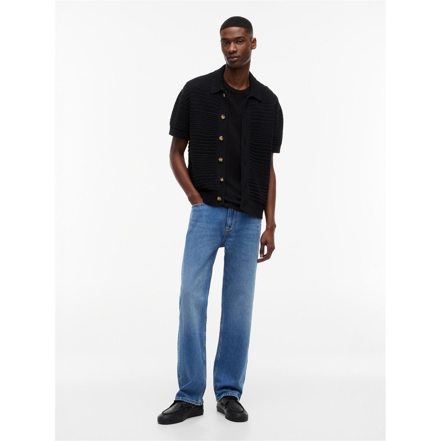 Tommy Jeans Patterned Short Sleeve Shirt