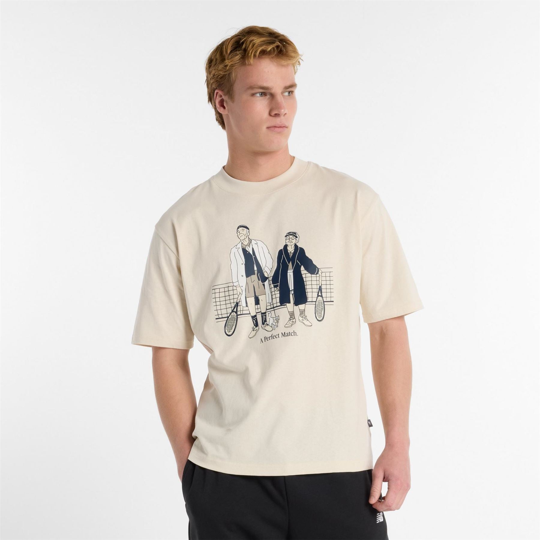 New Balance Balance Pfct Match Tee Linen xl