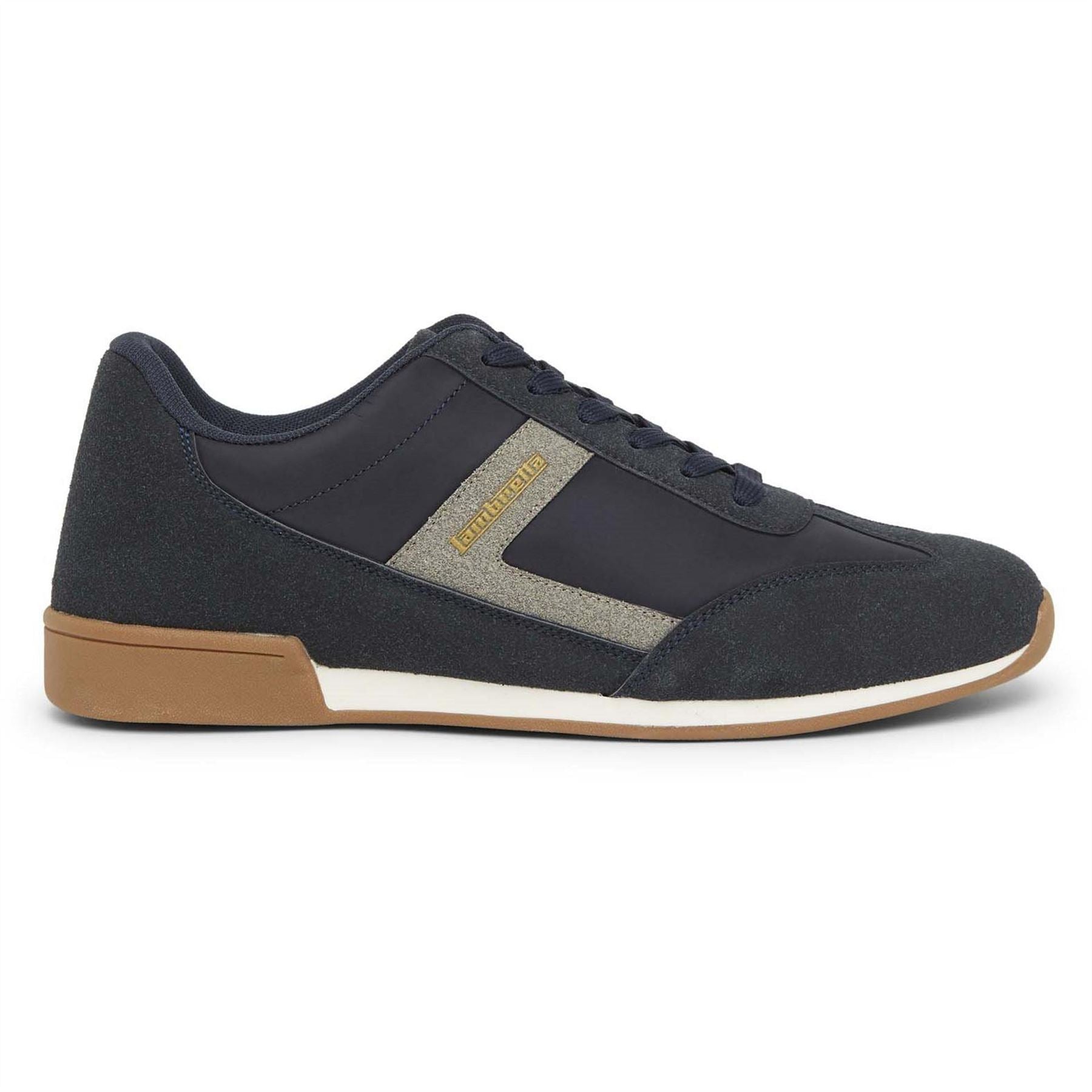 Lambretta Panther Lace-Up Court Sneakers
