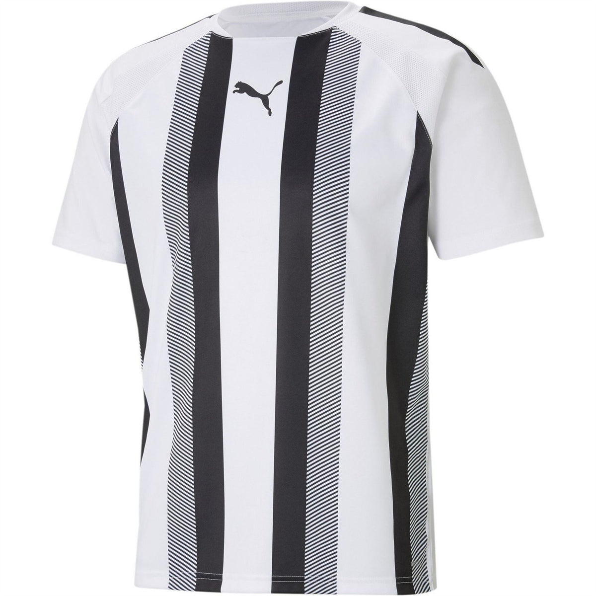 Puma Mens Teamliga Striped Jersey T-Shirt