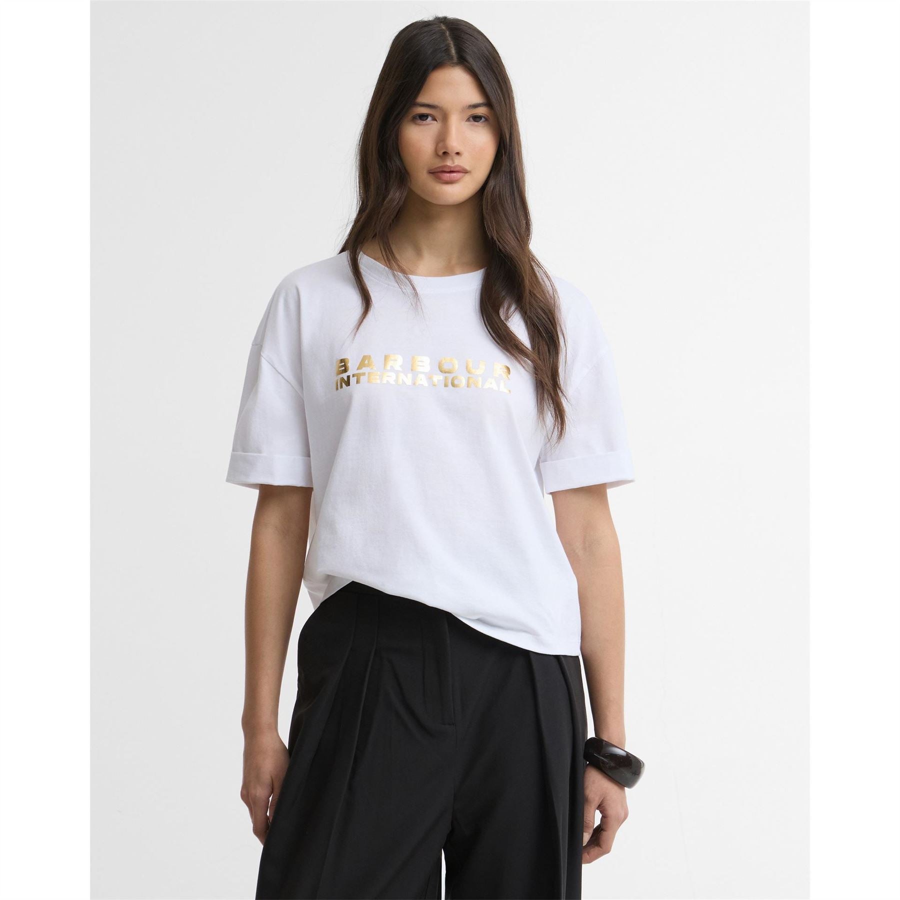 Barbour International Cropped Crop Top
