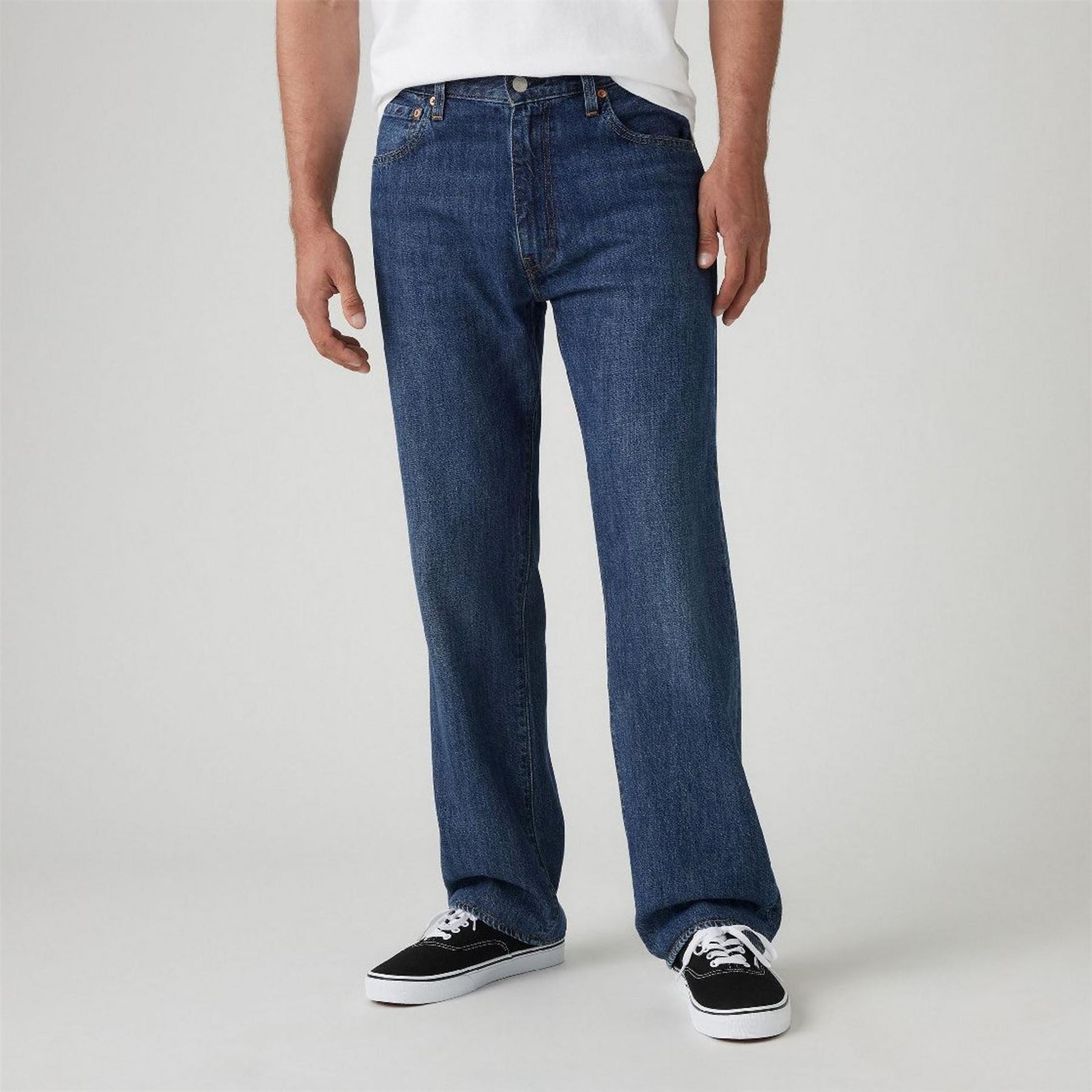 Levis Relaxed Straight Mid Rise Jeans