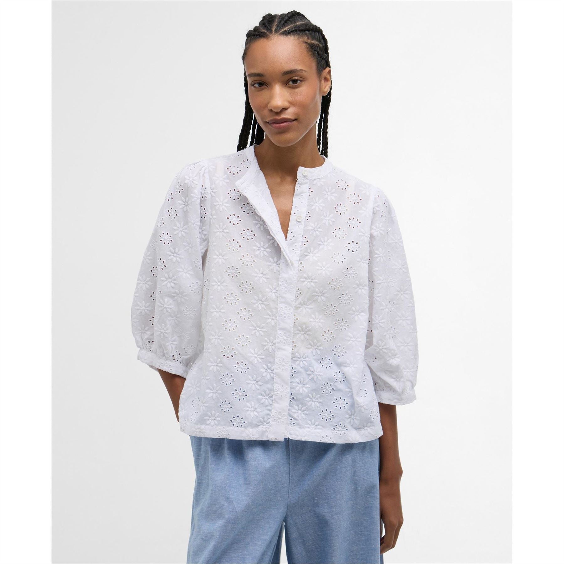 Barbour Short Sleeve Blouse