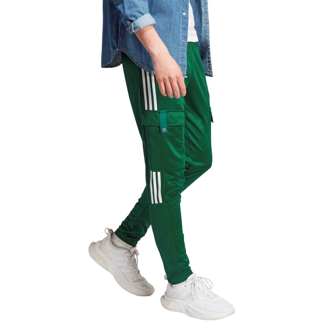 adidas Mens Trio Cargo Tracksuit Bottoms