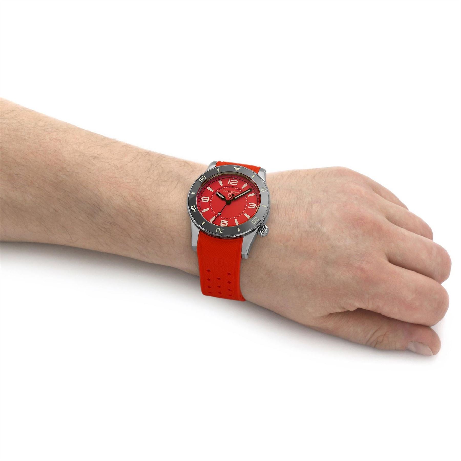 Elliot Brown Analogue Rubber Strap Watch