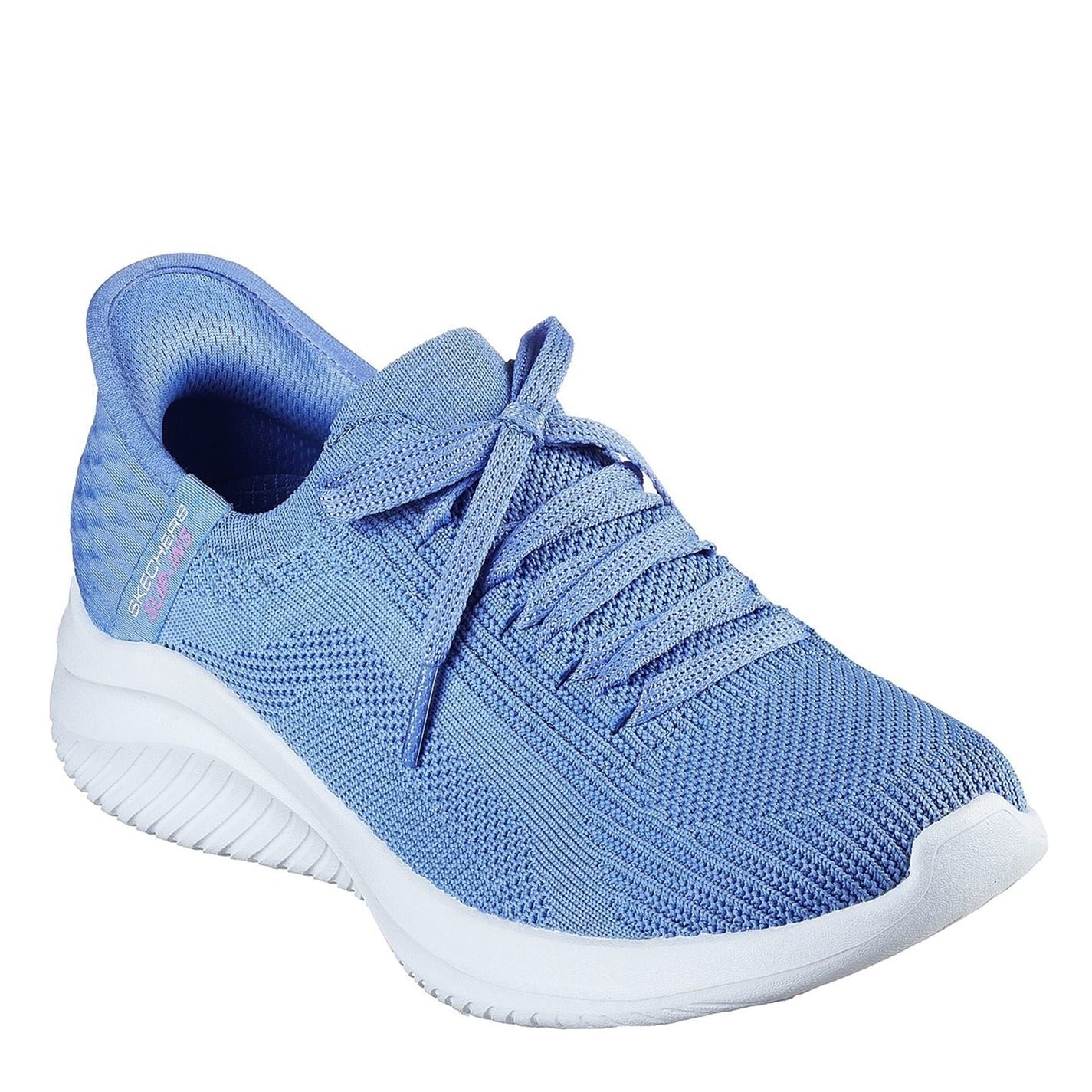 Skechers Low Top Ribbed Flat Heel Sneakers