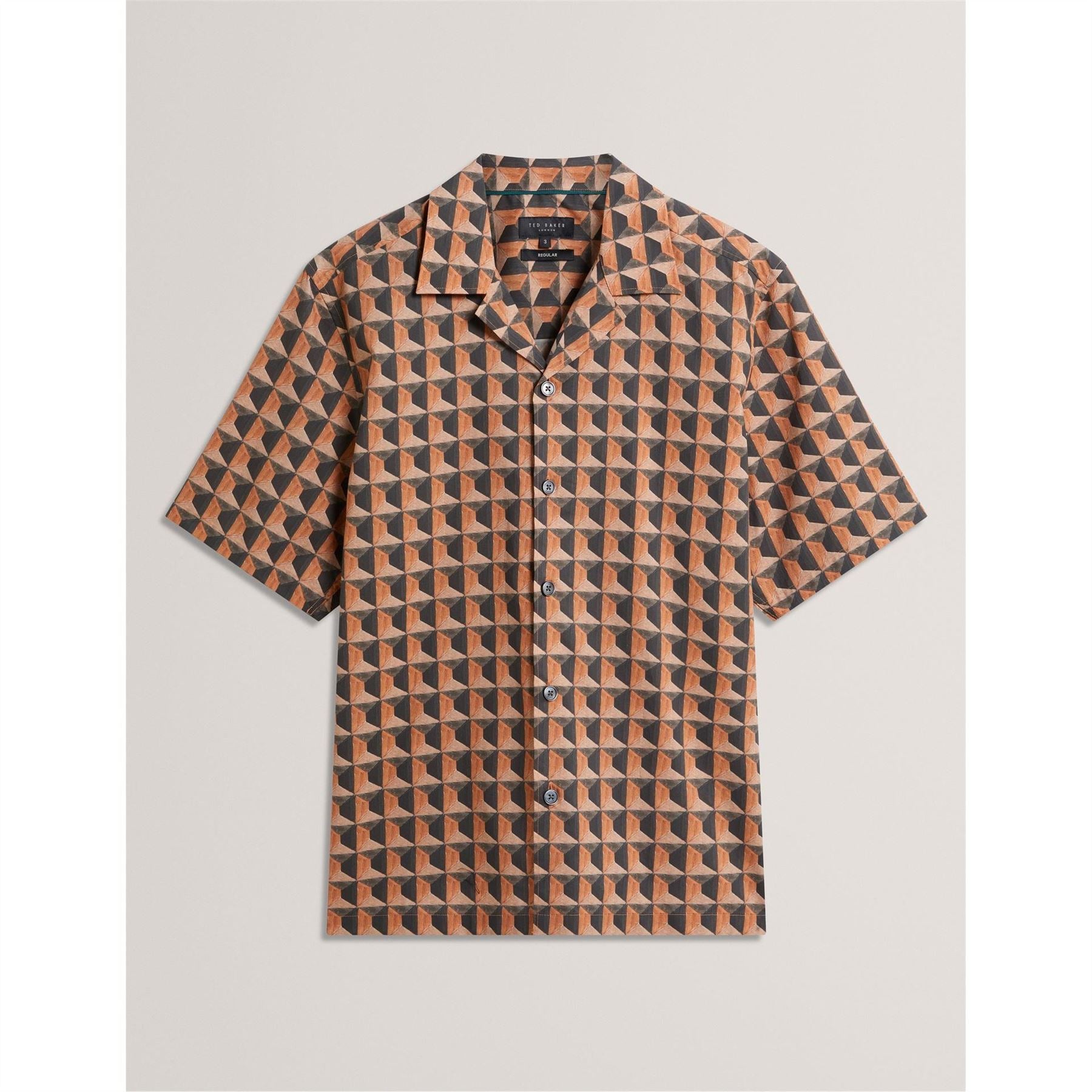 Ted Baker Ssrelx Geoshirt Sn62