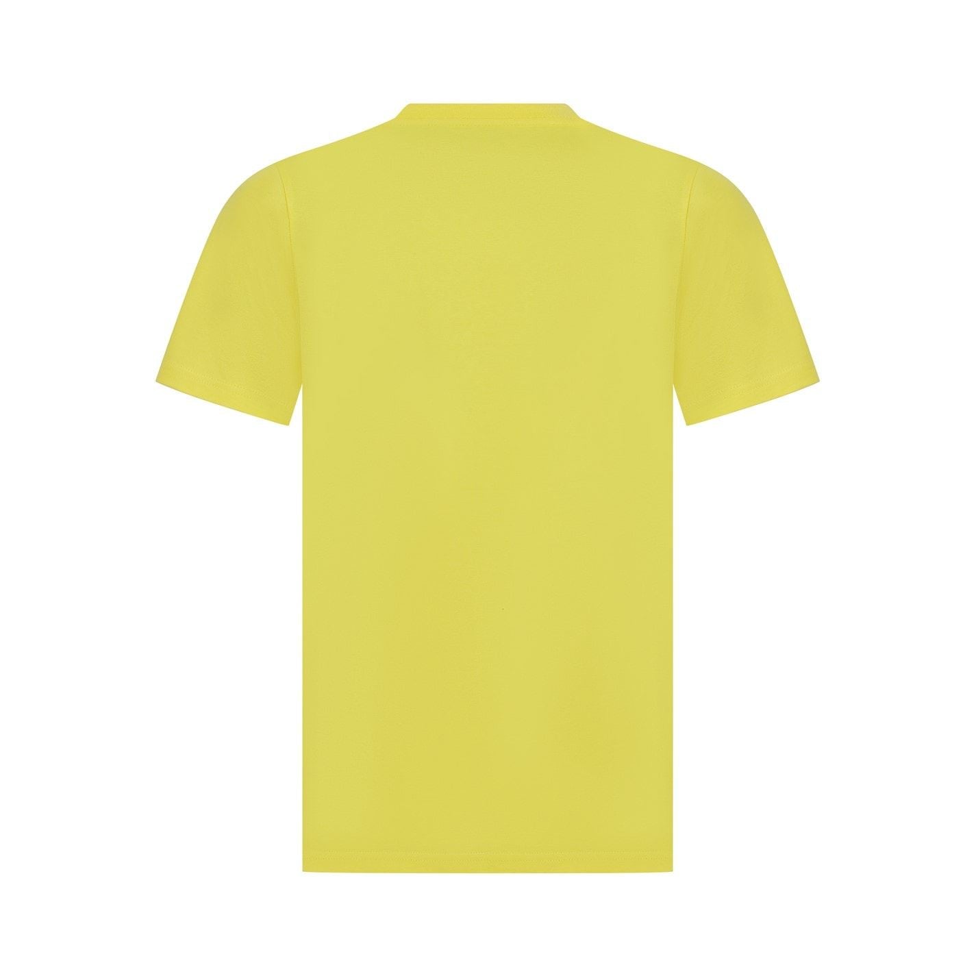 UCLA Logo Print Embroidered Regular Fit Short Sleeve Crew Neck T-Shirt