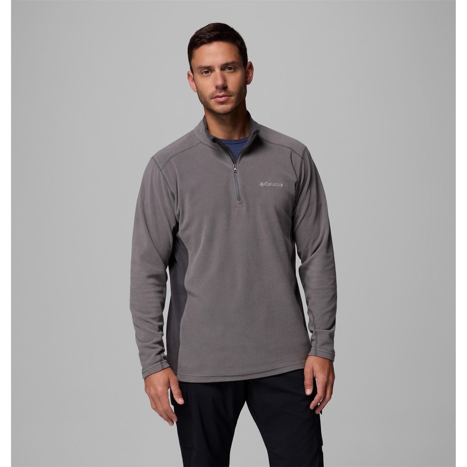 Columbia Klam Fleece Regular Fit Zip Neck Sweatshirt