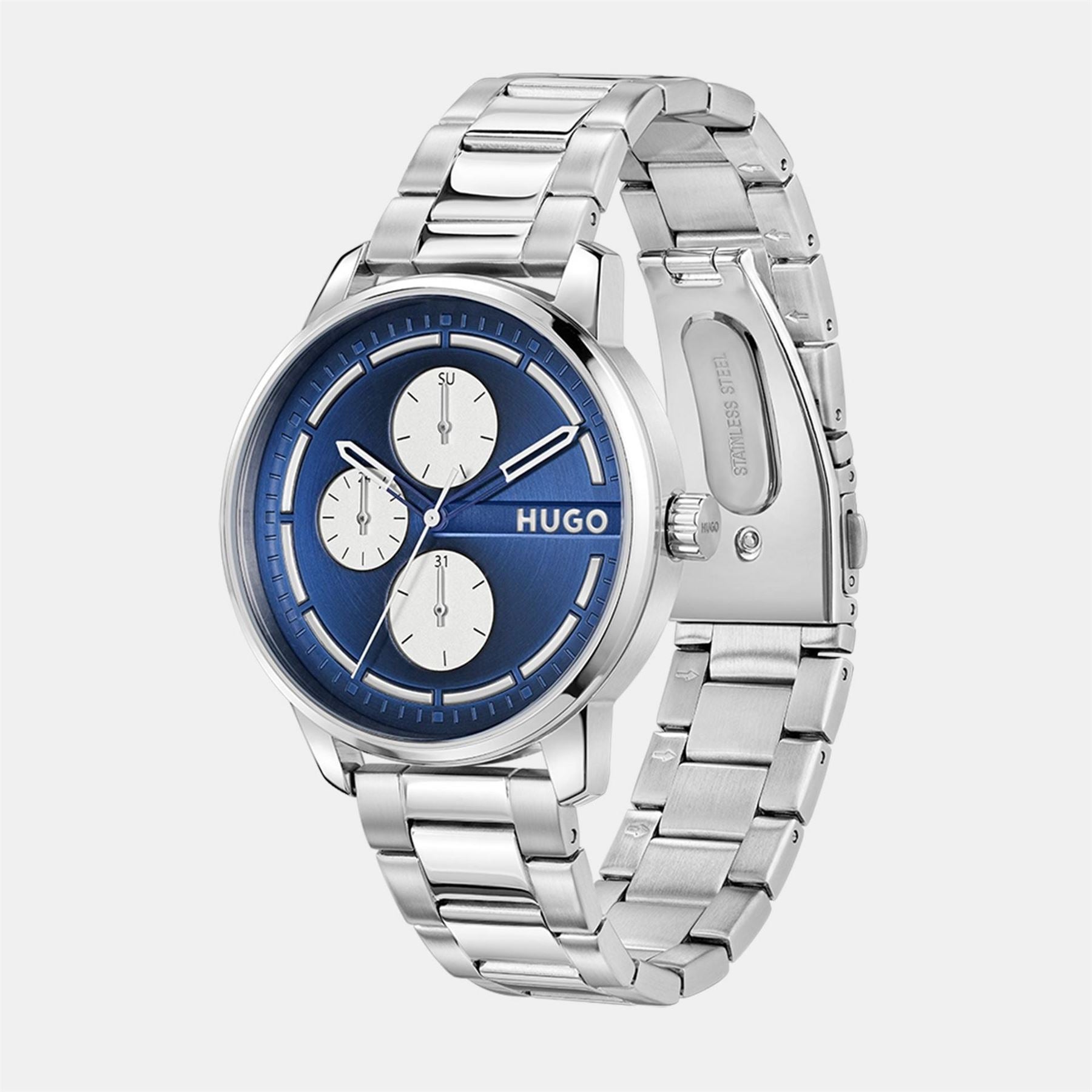 Hugo HUGO #STAMP MULTI Stainless Steel Bracelet Watch