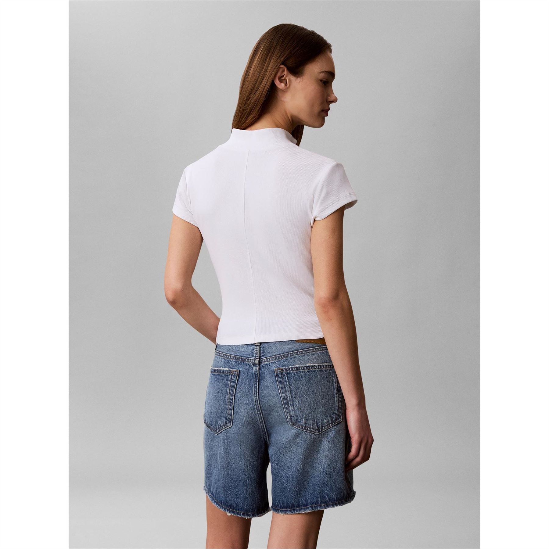 Calvin Klein Jeans Knitted Short Sleeve Polo Shirt