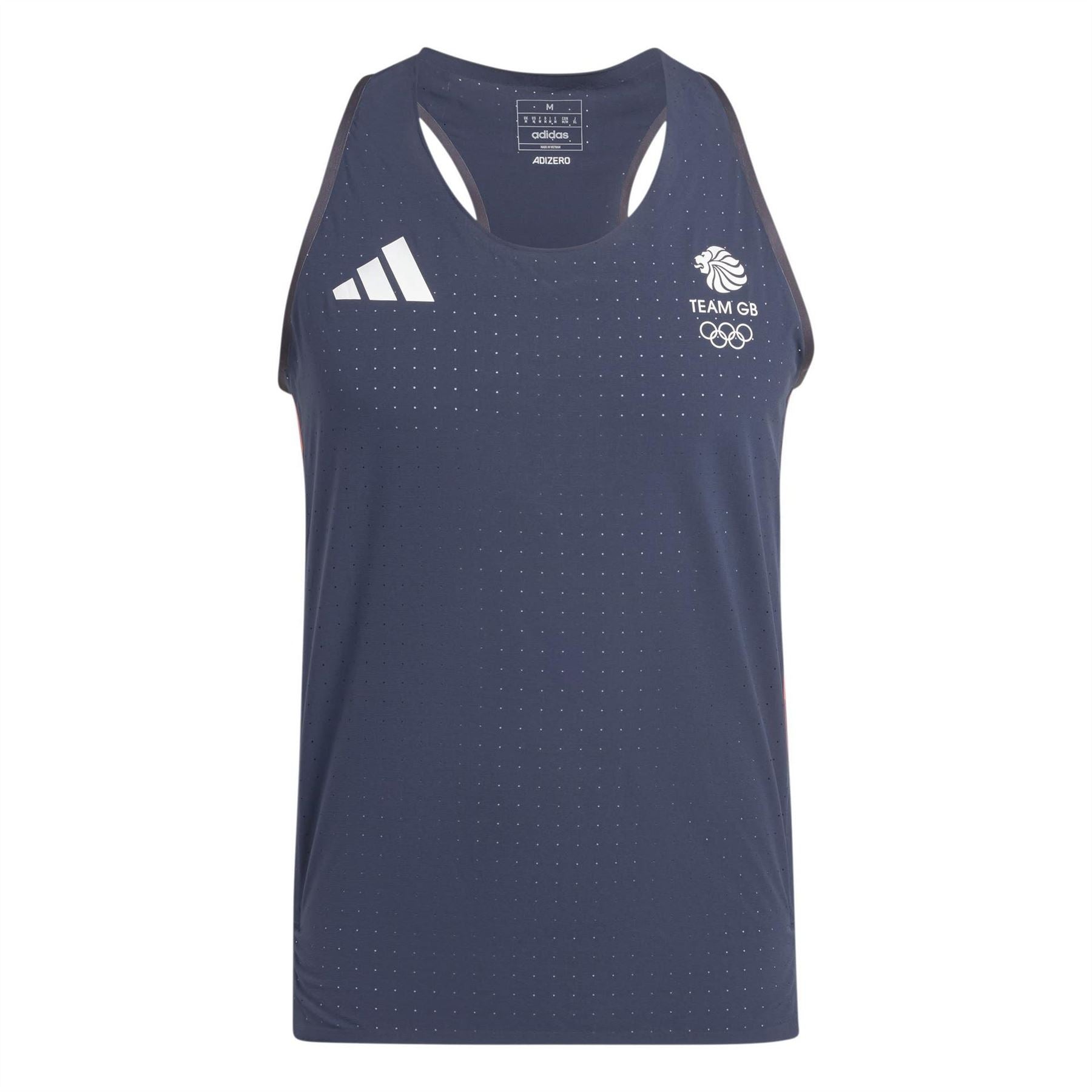adidas Team Gb Adizero Running Tank Top Adults