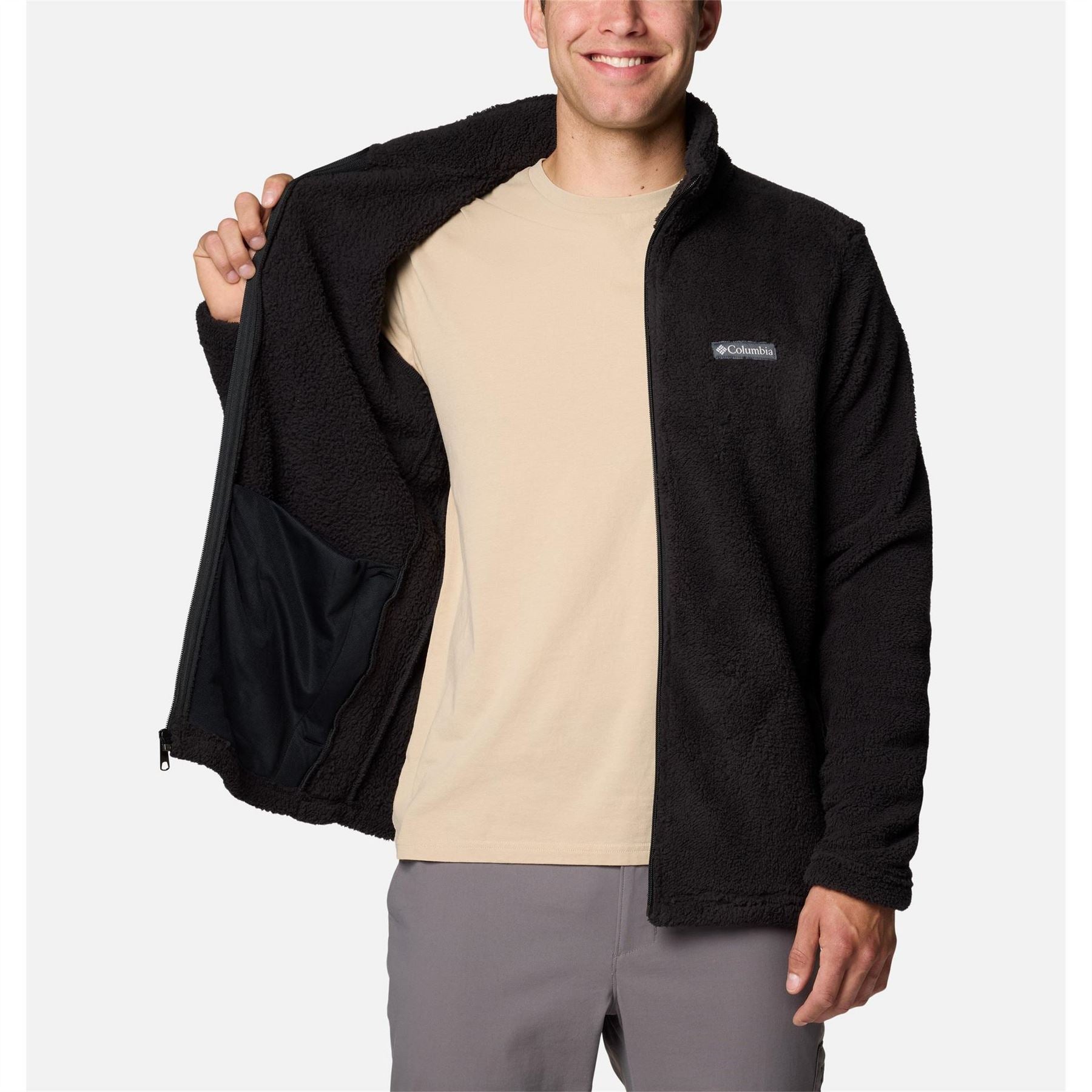 Columbia Mens Rugged Ridge™ Iii Full Zip Sherpa Fleece Jacket