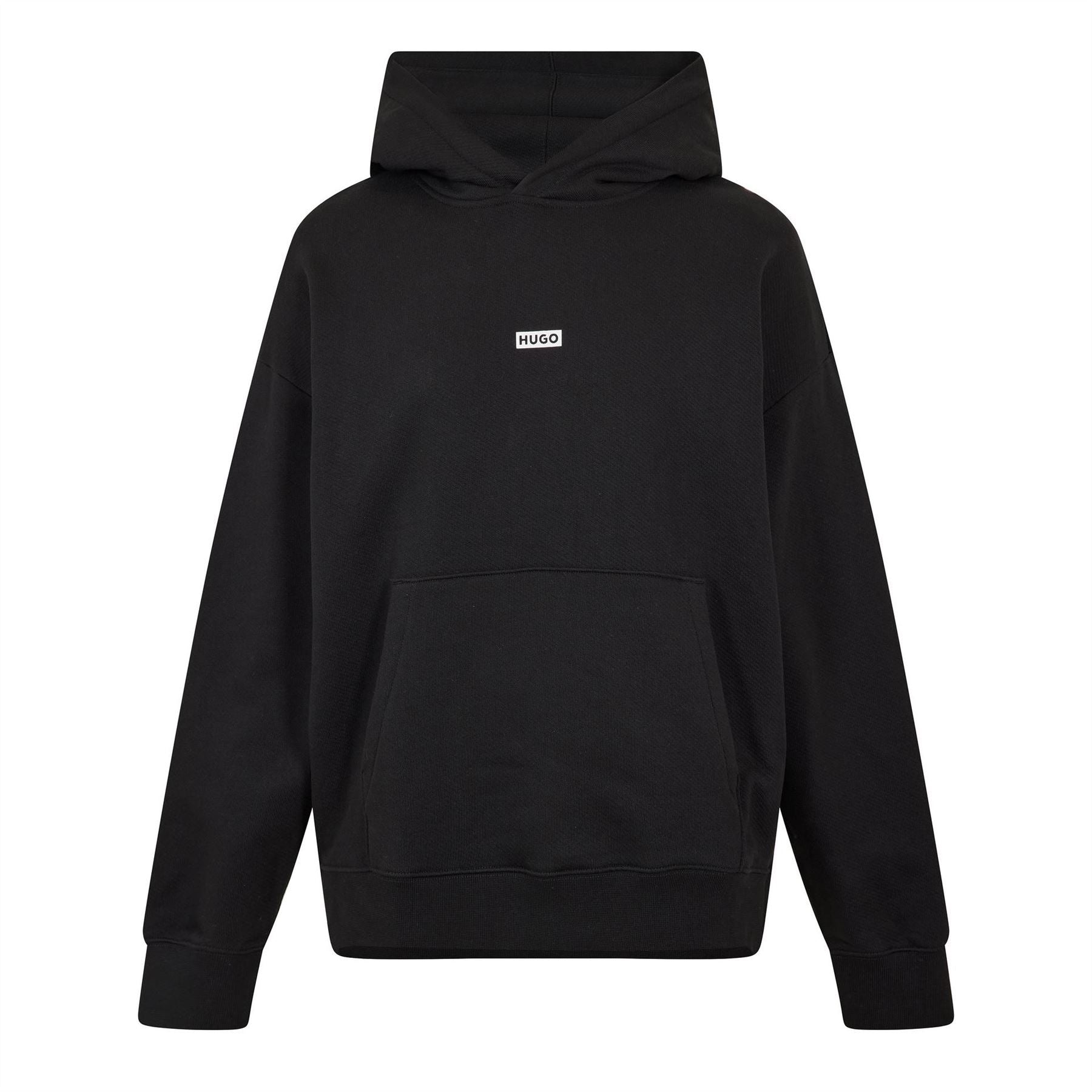 Hugo HUGO Nazardo Drawstring Hoodie with Modern Logo Detail
