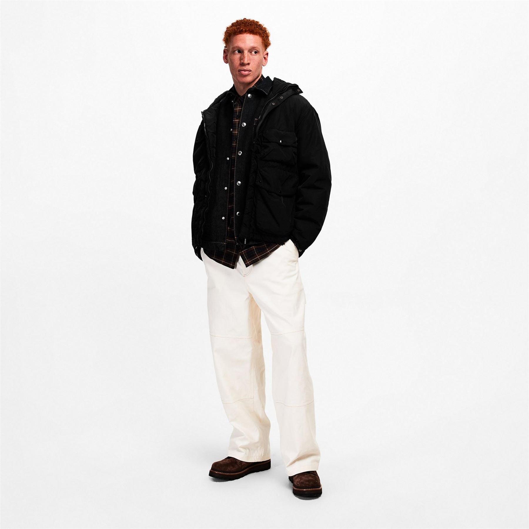 CP Company Chrome R Goggle Quilted Jacket