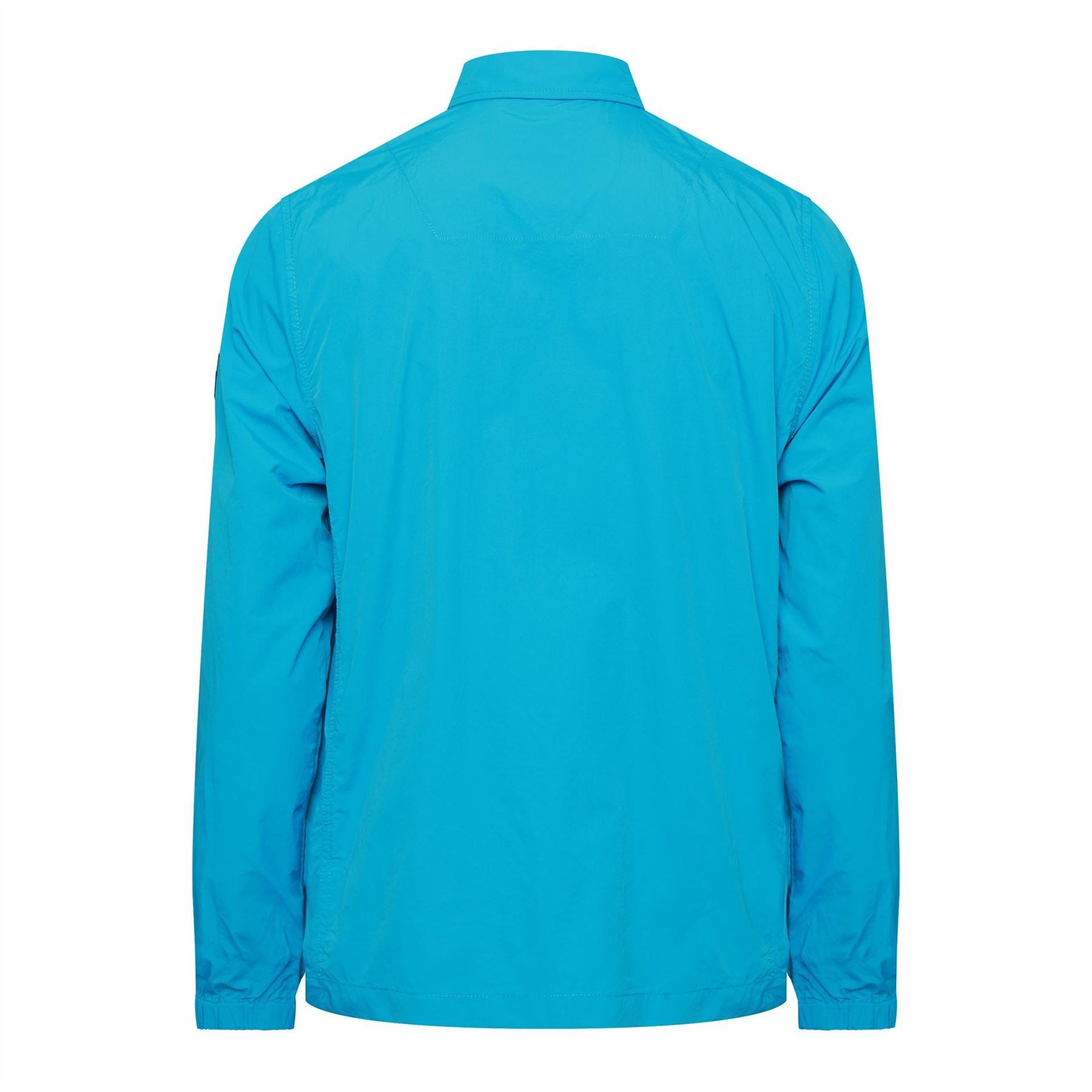 Weekend Offender Granville Solid Patterned Flap Pocket Overshirt