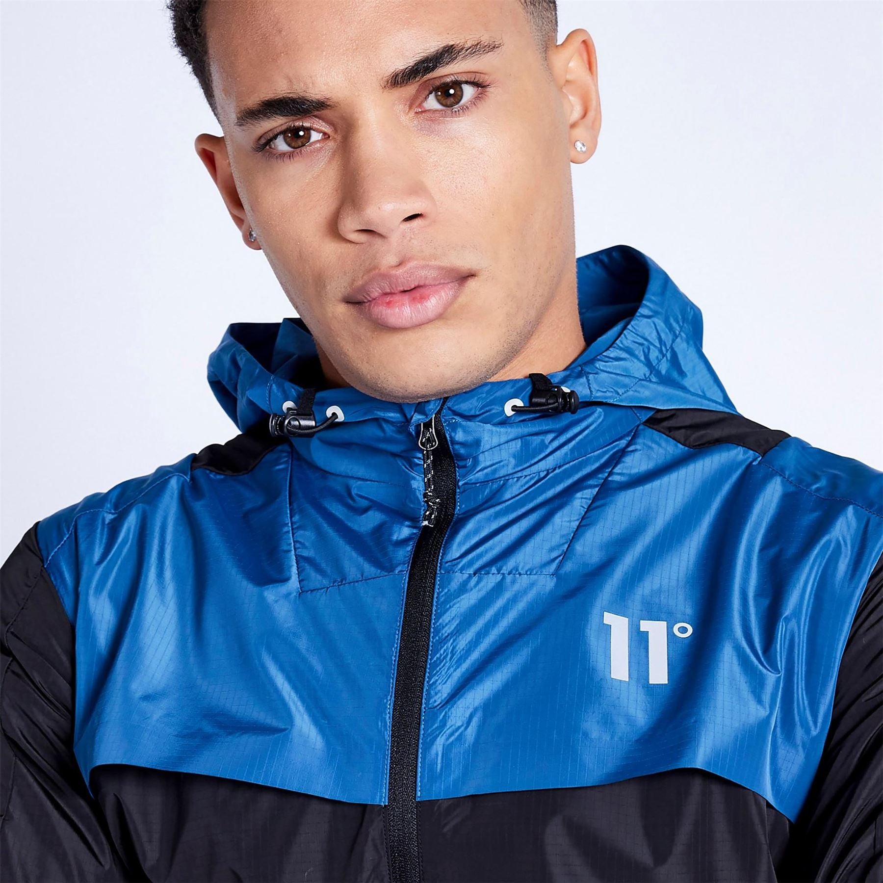 11 Degrees Lithium Water Resistant Long Sleeve Rain Anorak