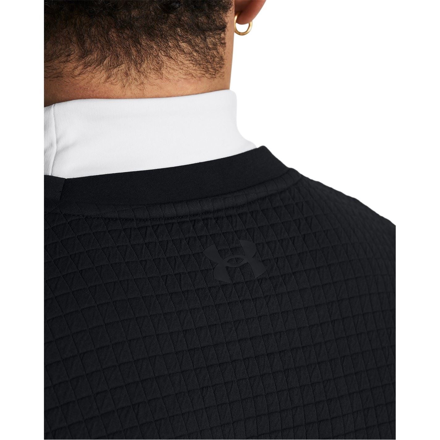 Under Armour Unstoppable Crew Neck Ribbed Collar Long Sleeve Sweater