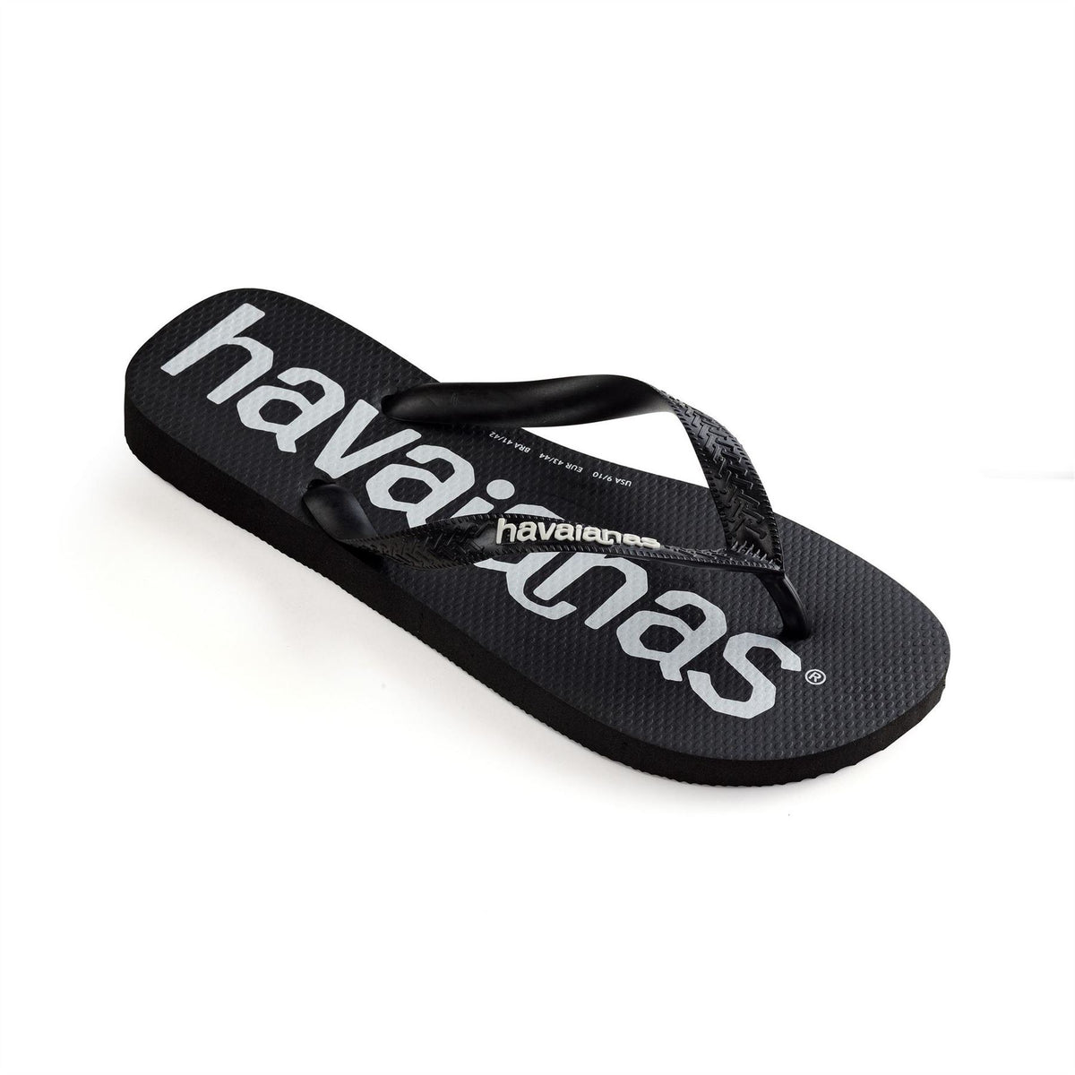 Havaianas Kids Top Logomania Black Flip Flops