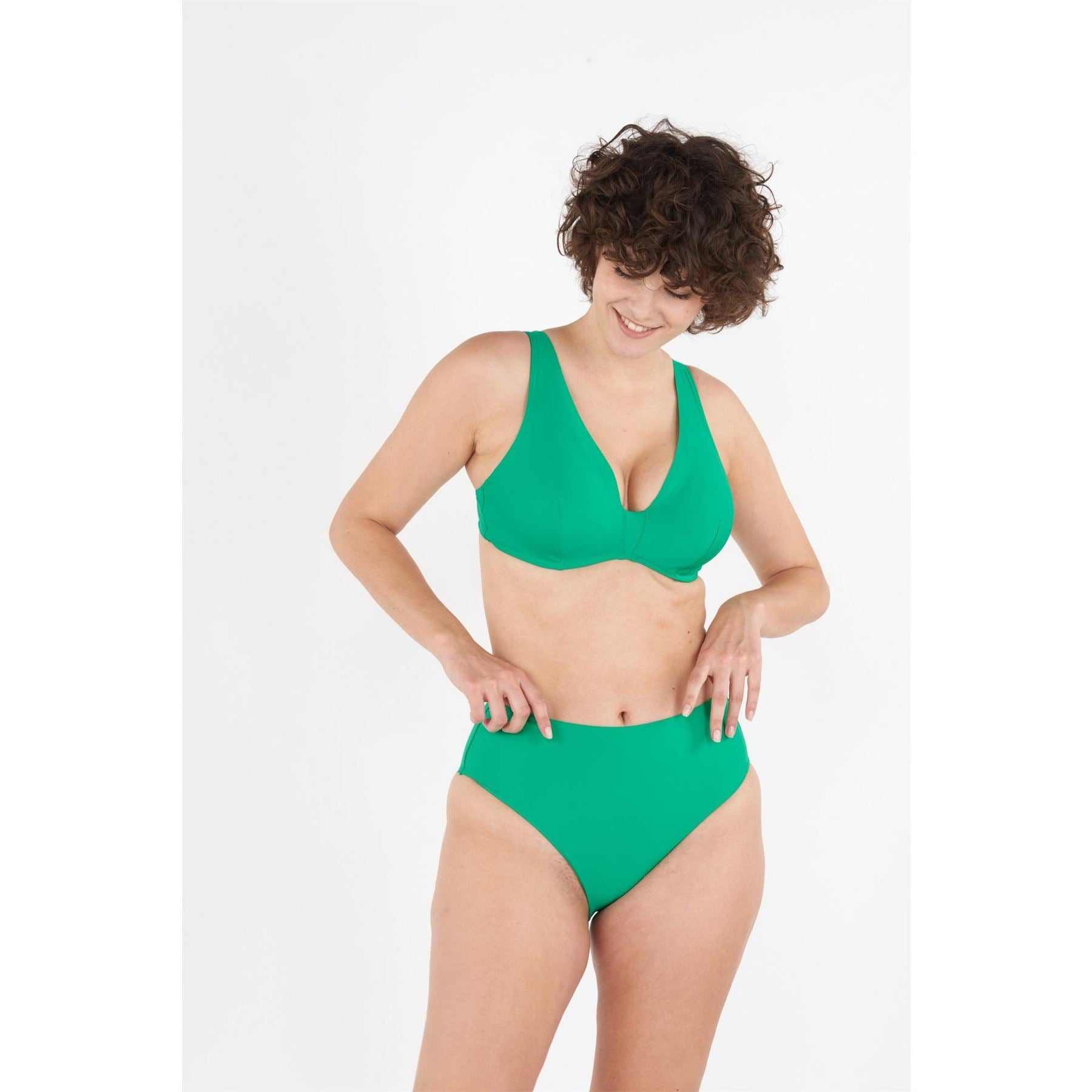 Maison Lejaby Nouvvge Fctri Solid Pattern Bikini