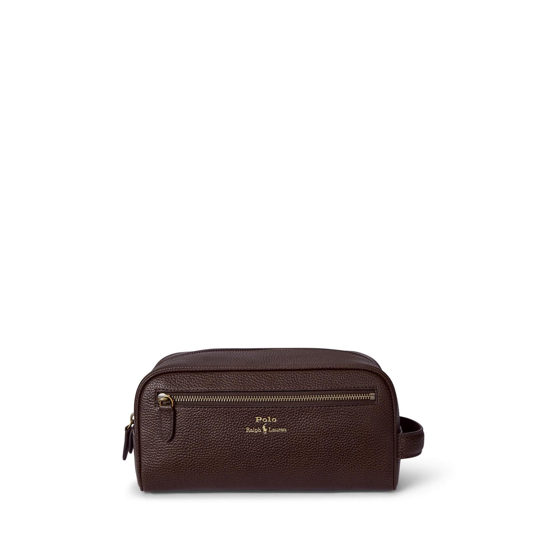 Polo Ralph Lauren Leather Wash Bag