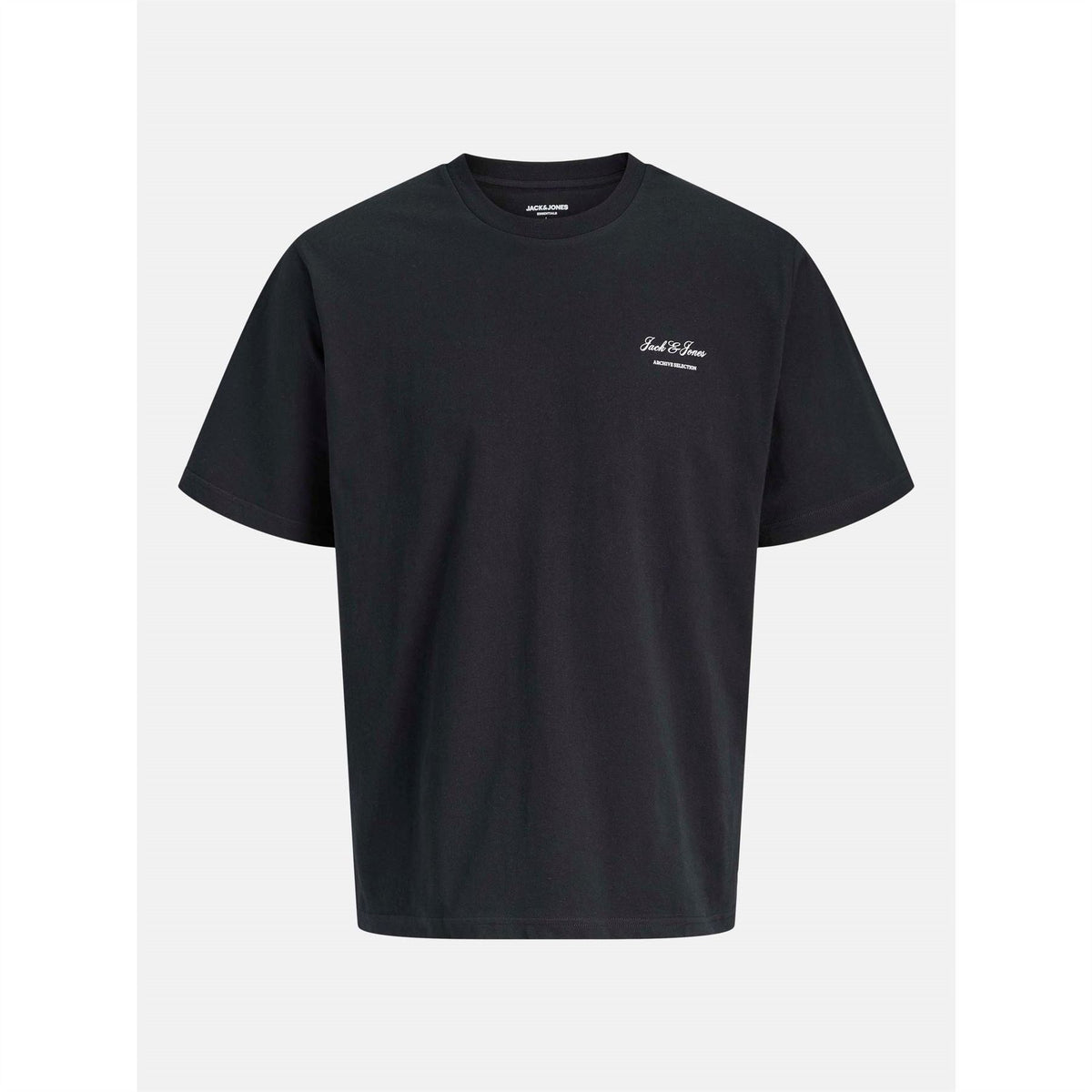 Jack and Jones Archive Text Graphic Crew Neck Short Sleeve T-Shirt