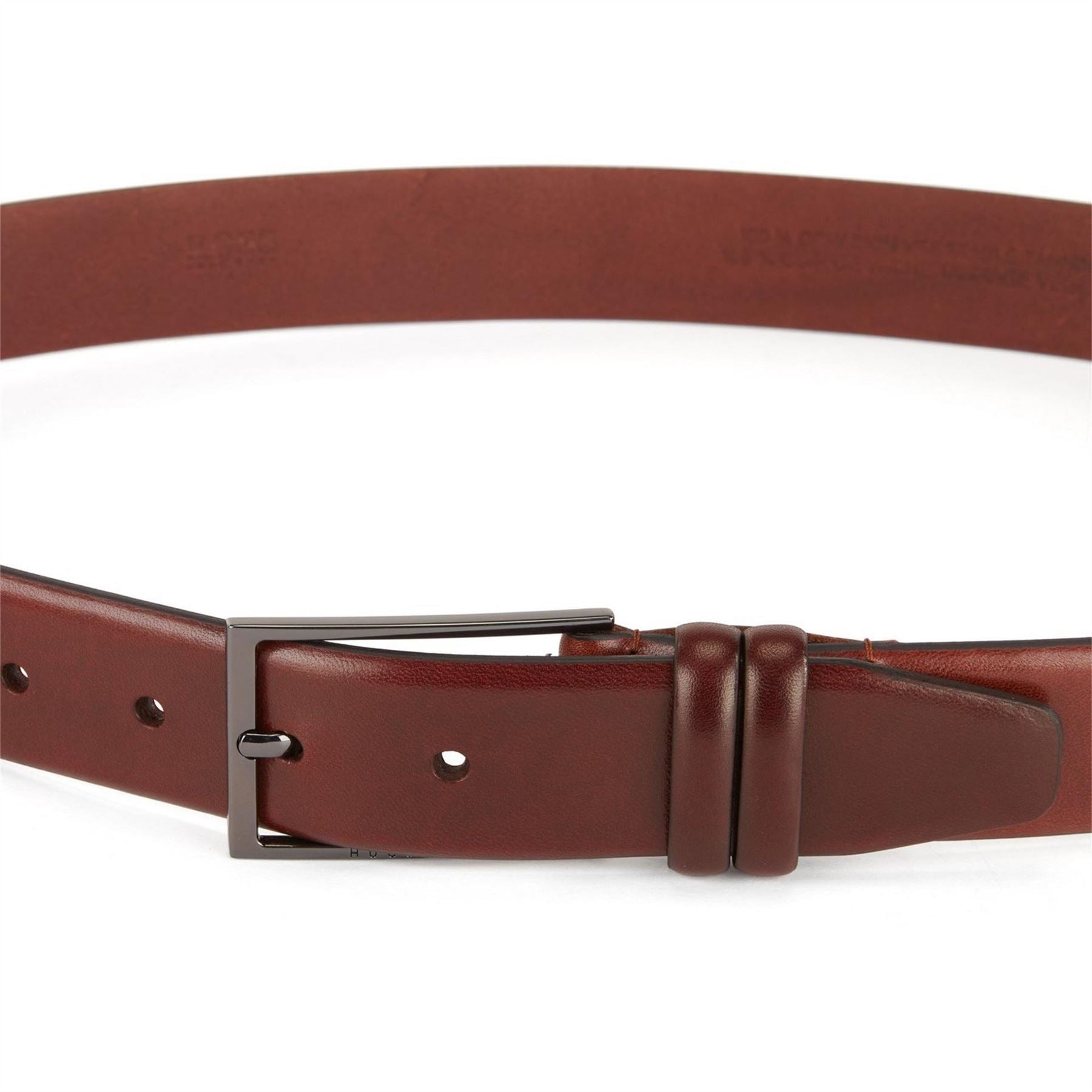 Boss Leather Pin Buckle Belt